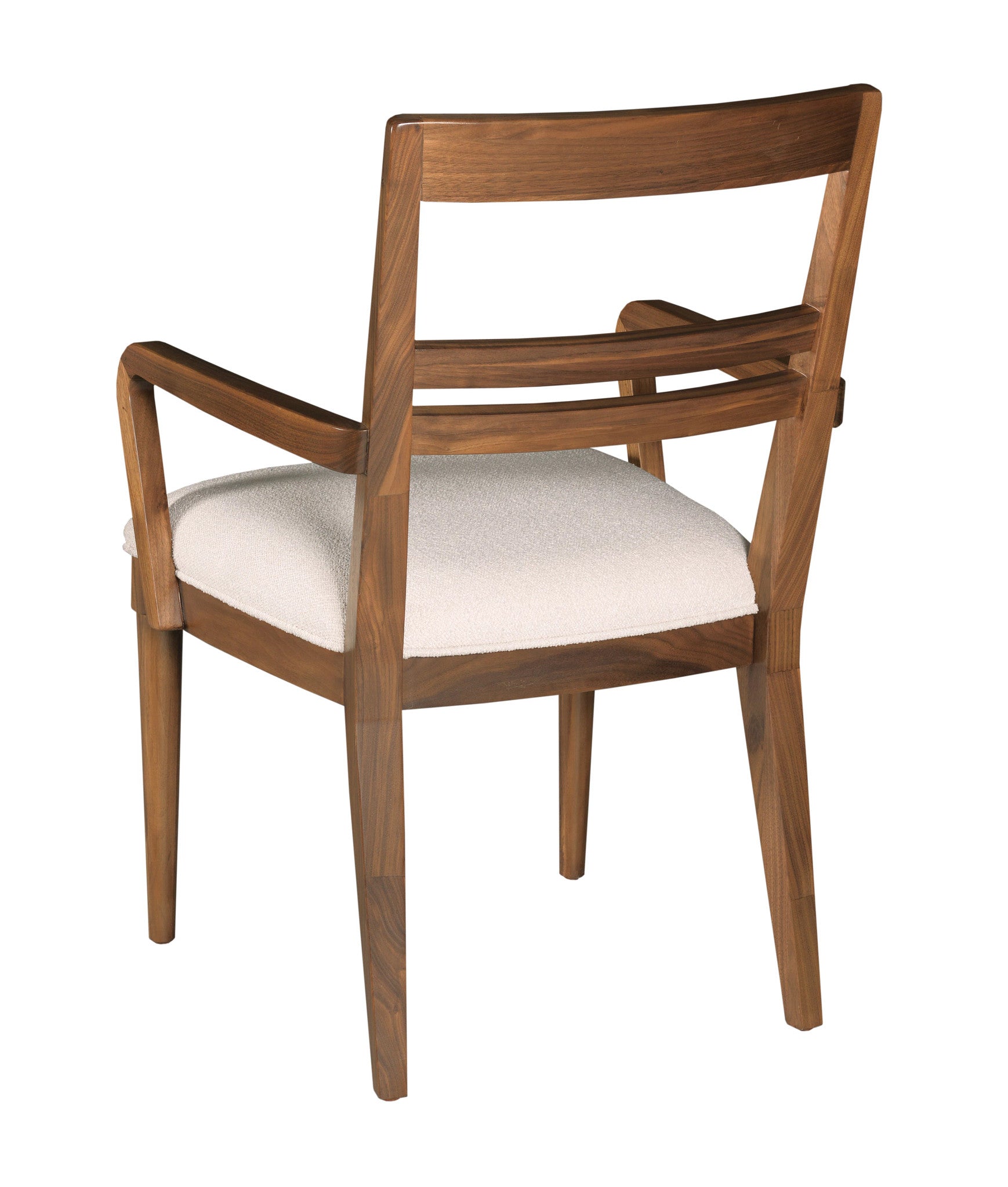 Kincaid Furniture Monogram Walnut Clubhouse Arm Chair in Walnut