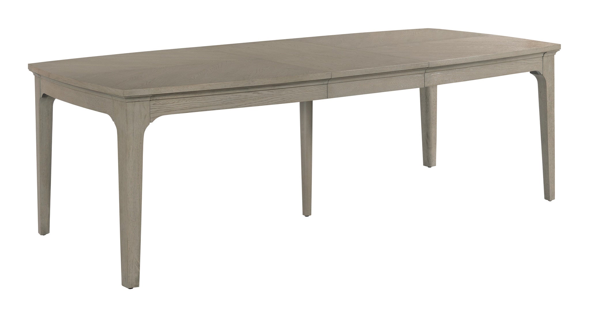 American Drew Milan Sterling Rectangular Dining Table  in Stone Metal