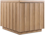 Hooker Furniture Commerce and Market Willow End Table in Light Wood
