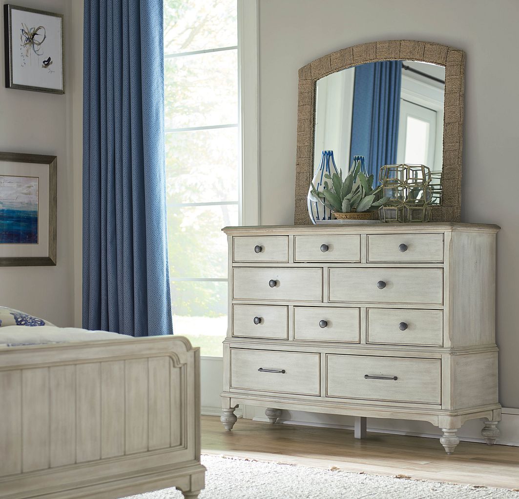 American Drew Litchfield Cotswold Dresser in Sun Washed/Driftwood