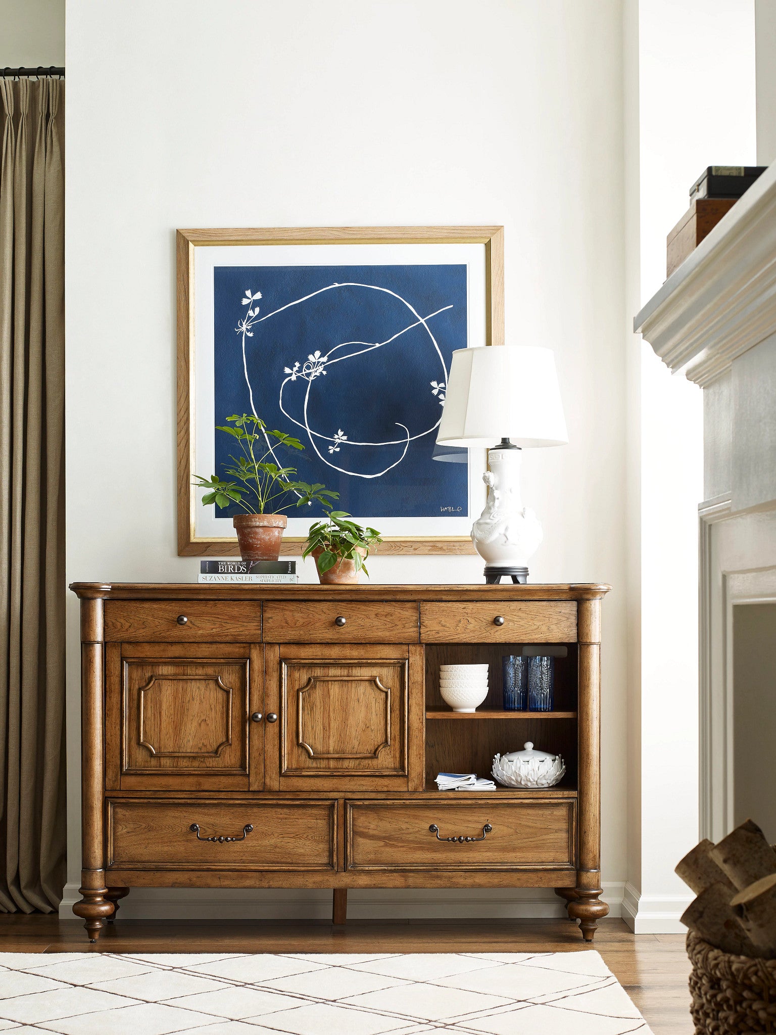 American Drew Berkshire Concord Buffet in Cognac
