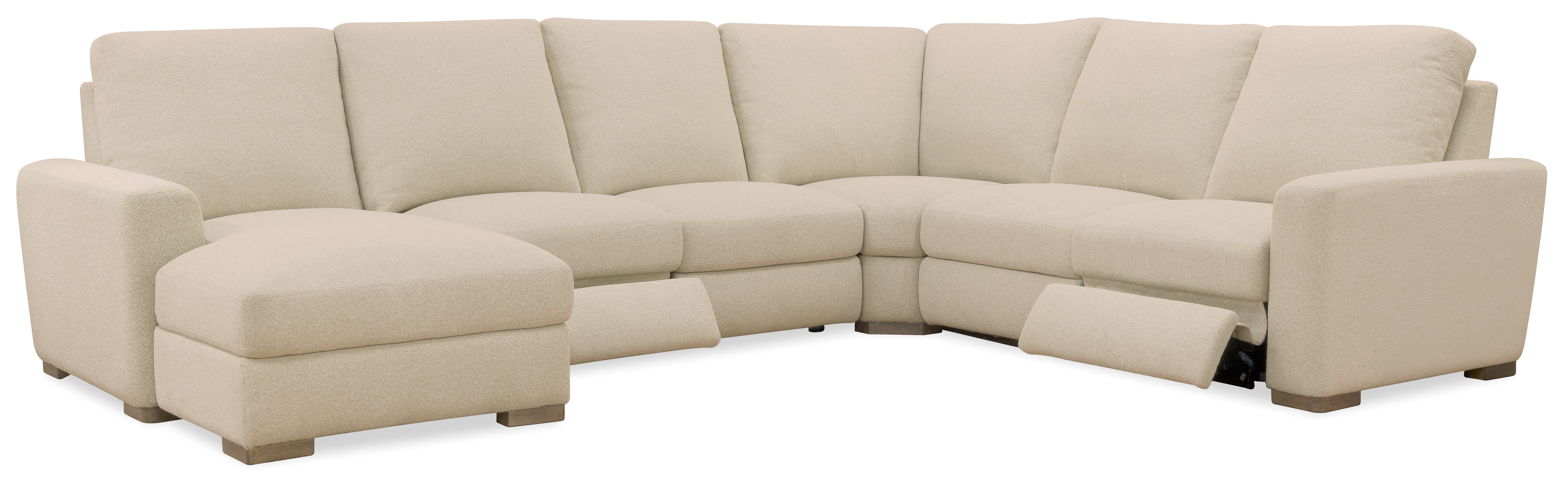 Hooker Furniture Optimus Five-Seat Sectional in Beige