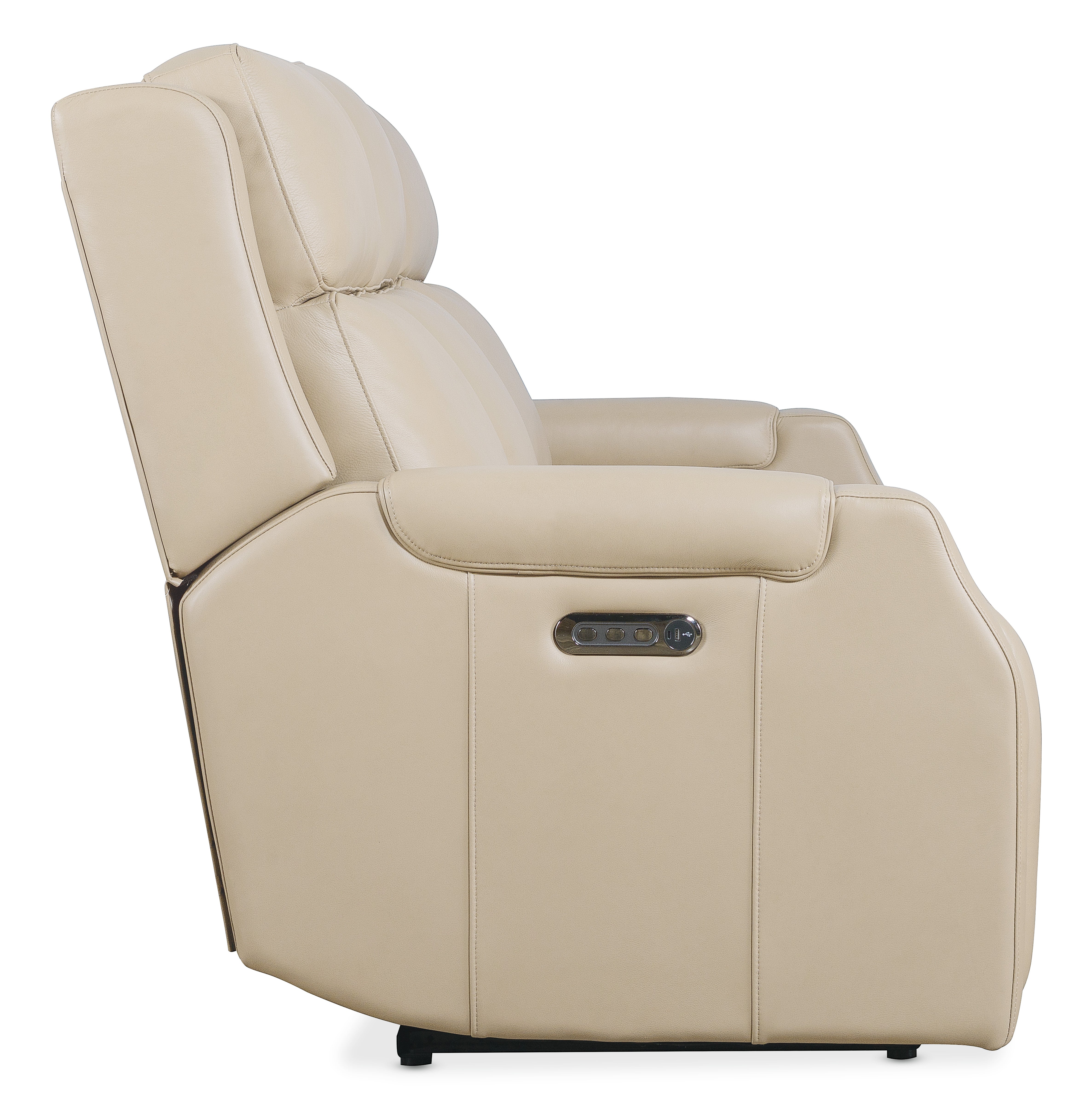 Hooker Furniture Nelson Zero Gravity Power Sofa with Power Headrests and Lumbar in Beige