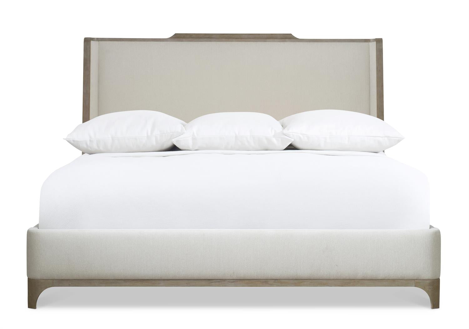 Bernhardt Furniture Albion Shelter Bed in Pewter