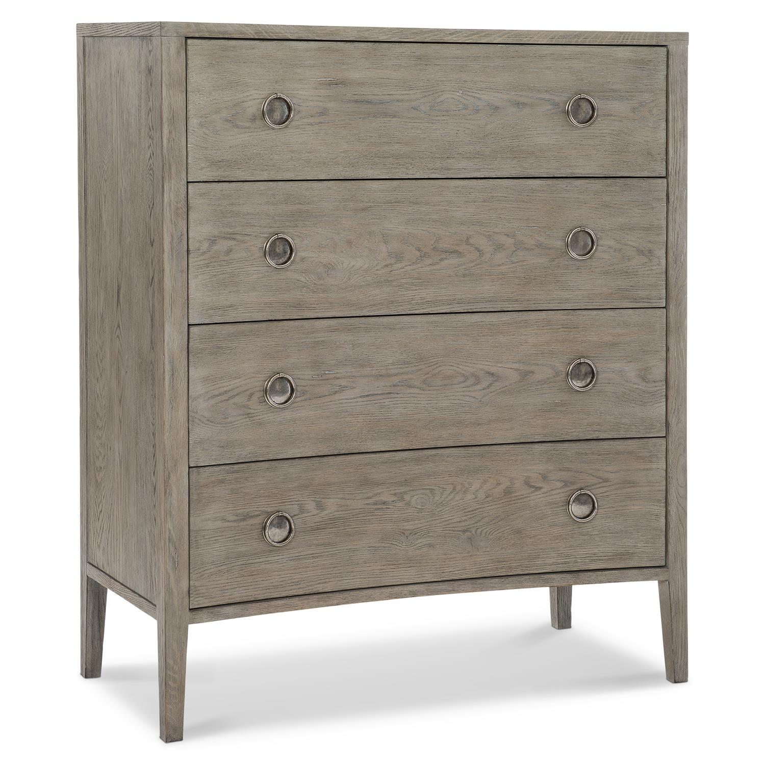 Bernhardt Furniture Albion Tall Drawer Chest in Pewter