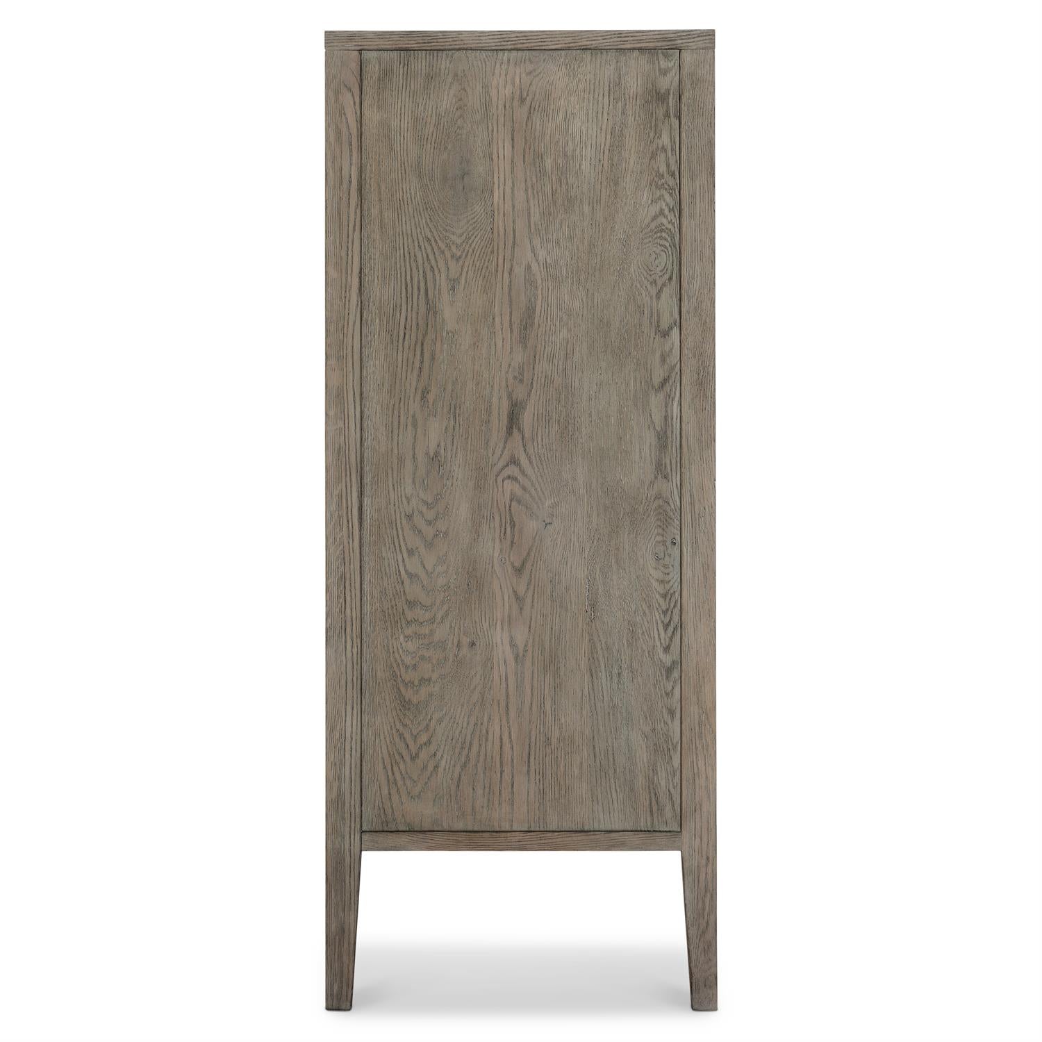 Bernhardt Furniture Albion Tall Drawer Chest in Pewter
