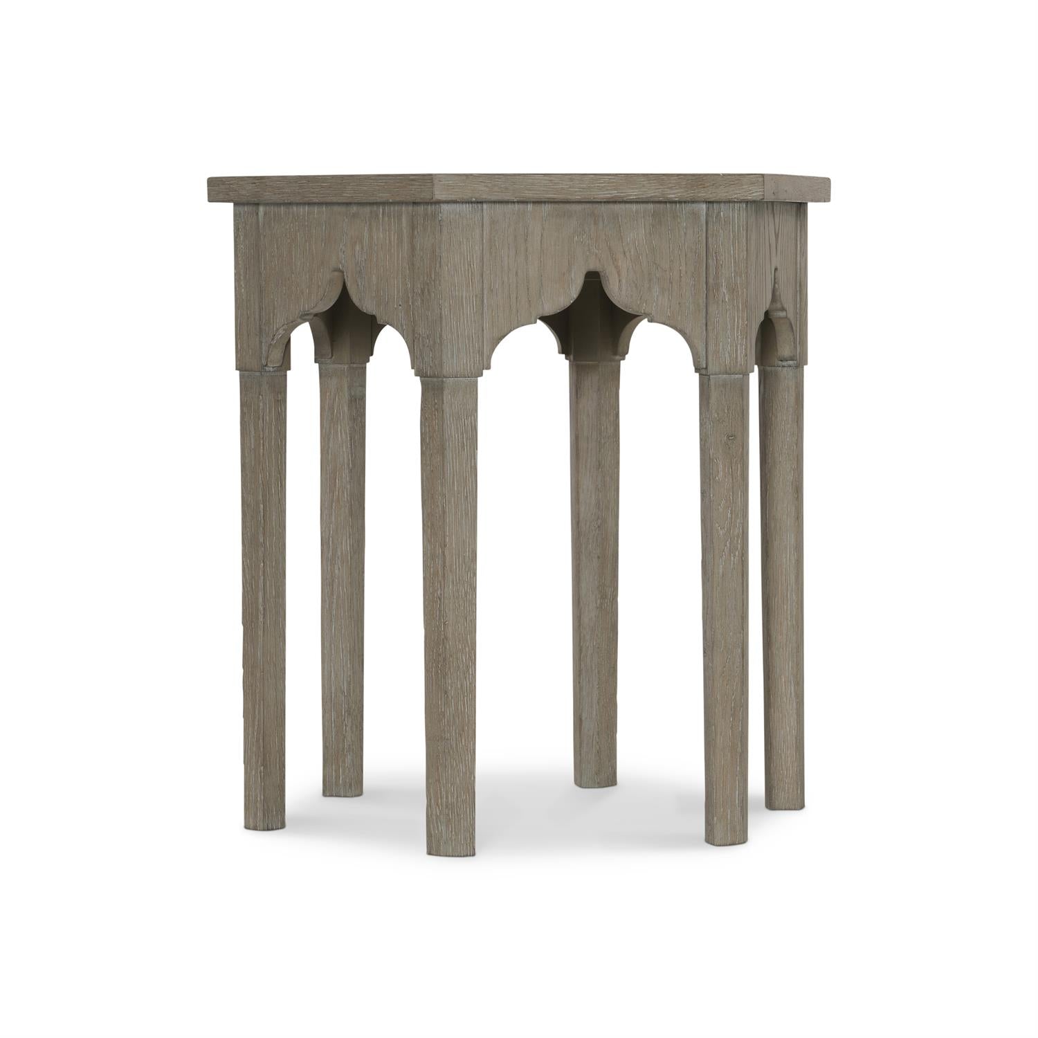 Bernhardt Furniture Albion Side Table in Pewter