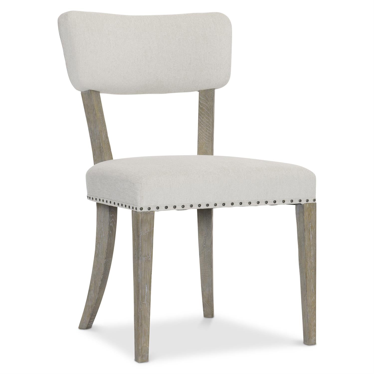 Bernhardt Furniture Albion Side Chair in Pewter