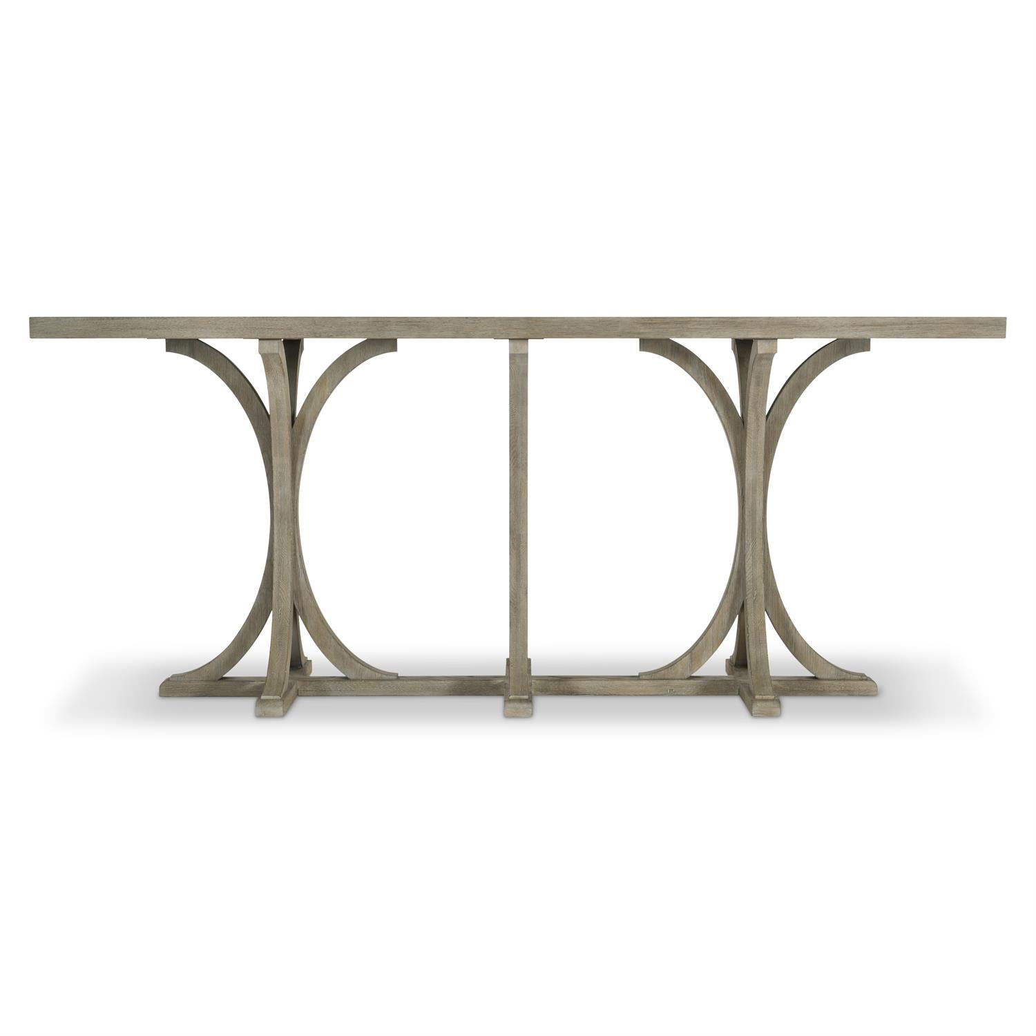 Bernhardt Furniture Albion Console Table in Pewter