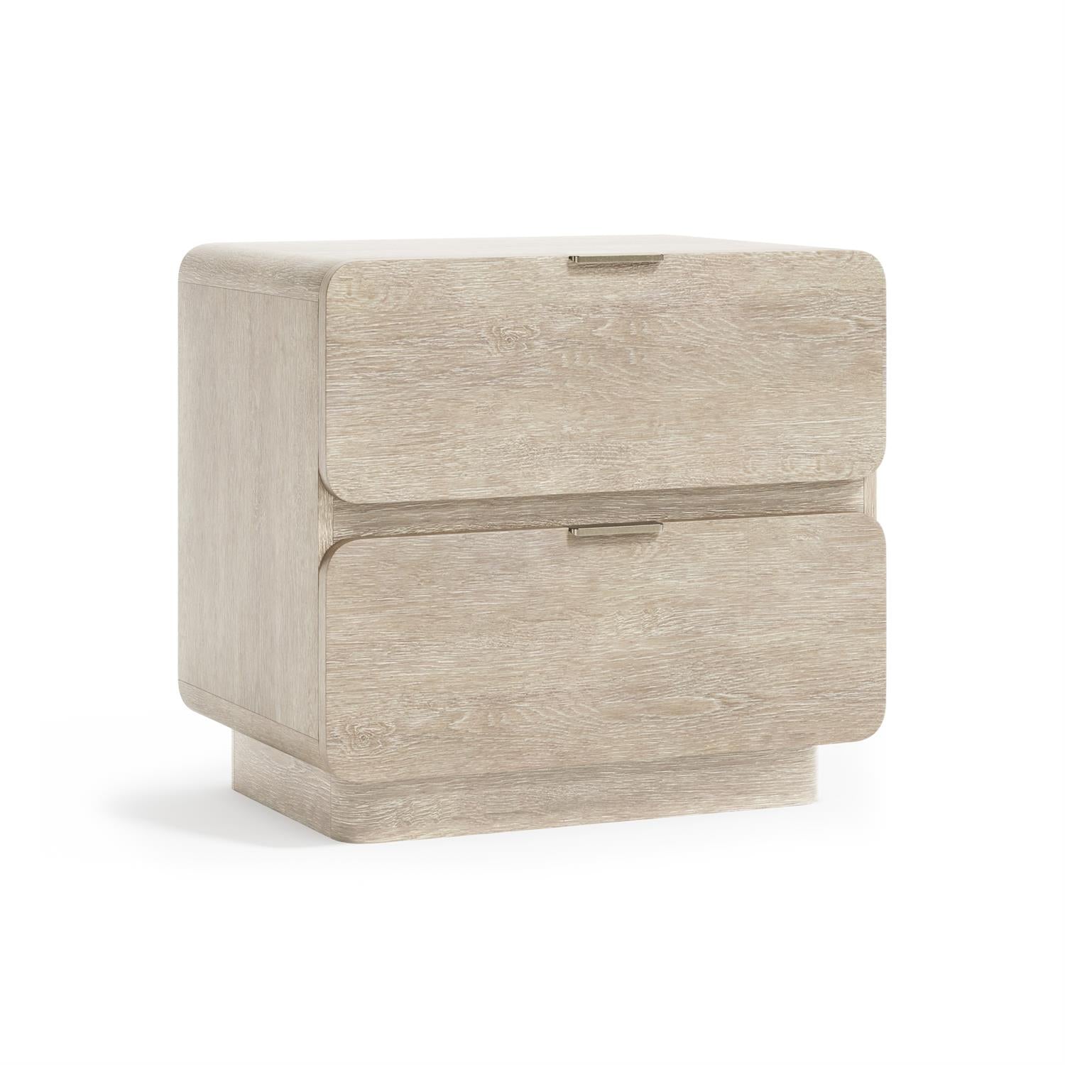 Bernhardt Furniture Antibes Nightstand in Pewter