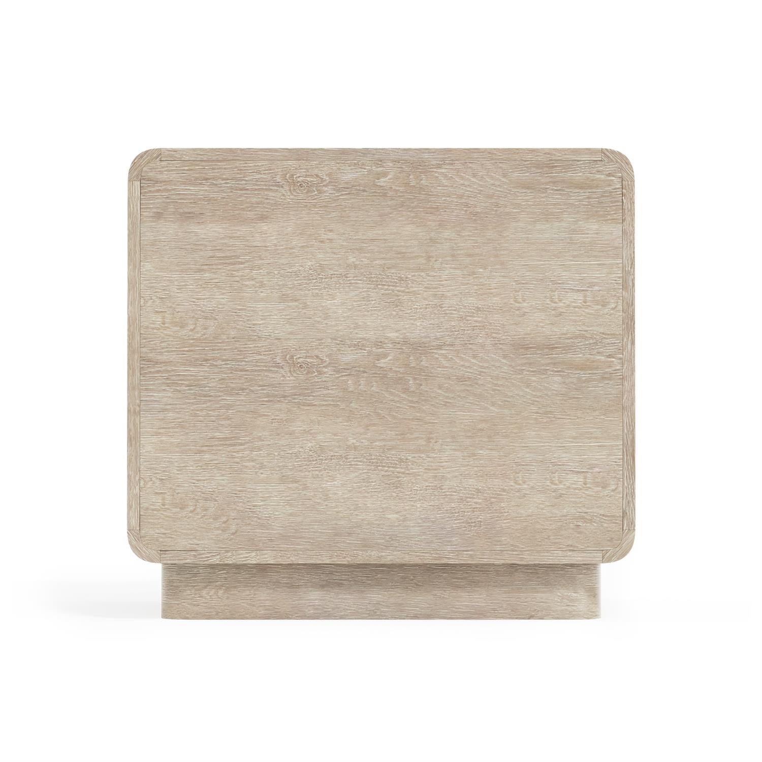 Bernhardt Furniture Antibes Nightstand in Pewter