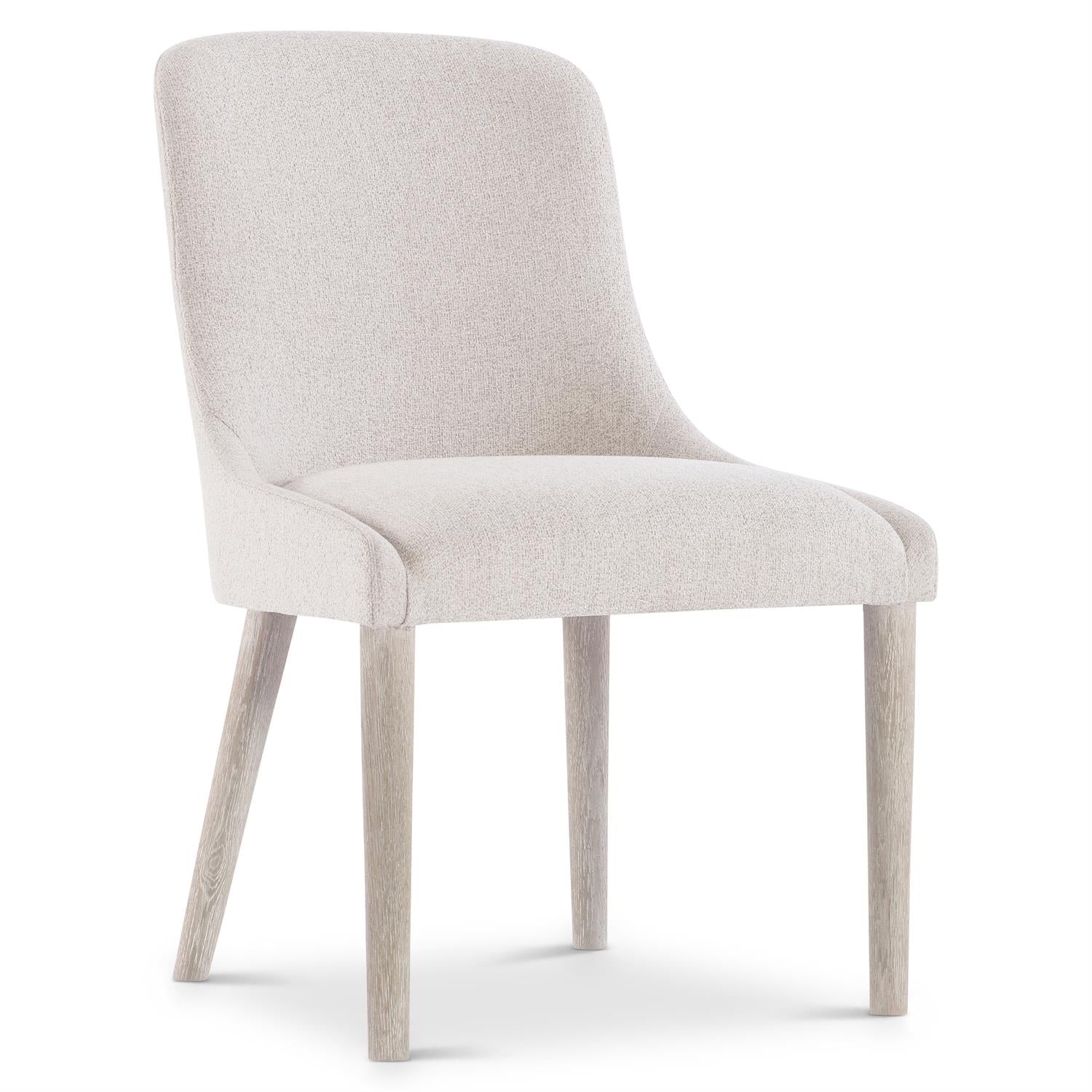 Bernhardt Furniture Antibes Side Chair in Pewter