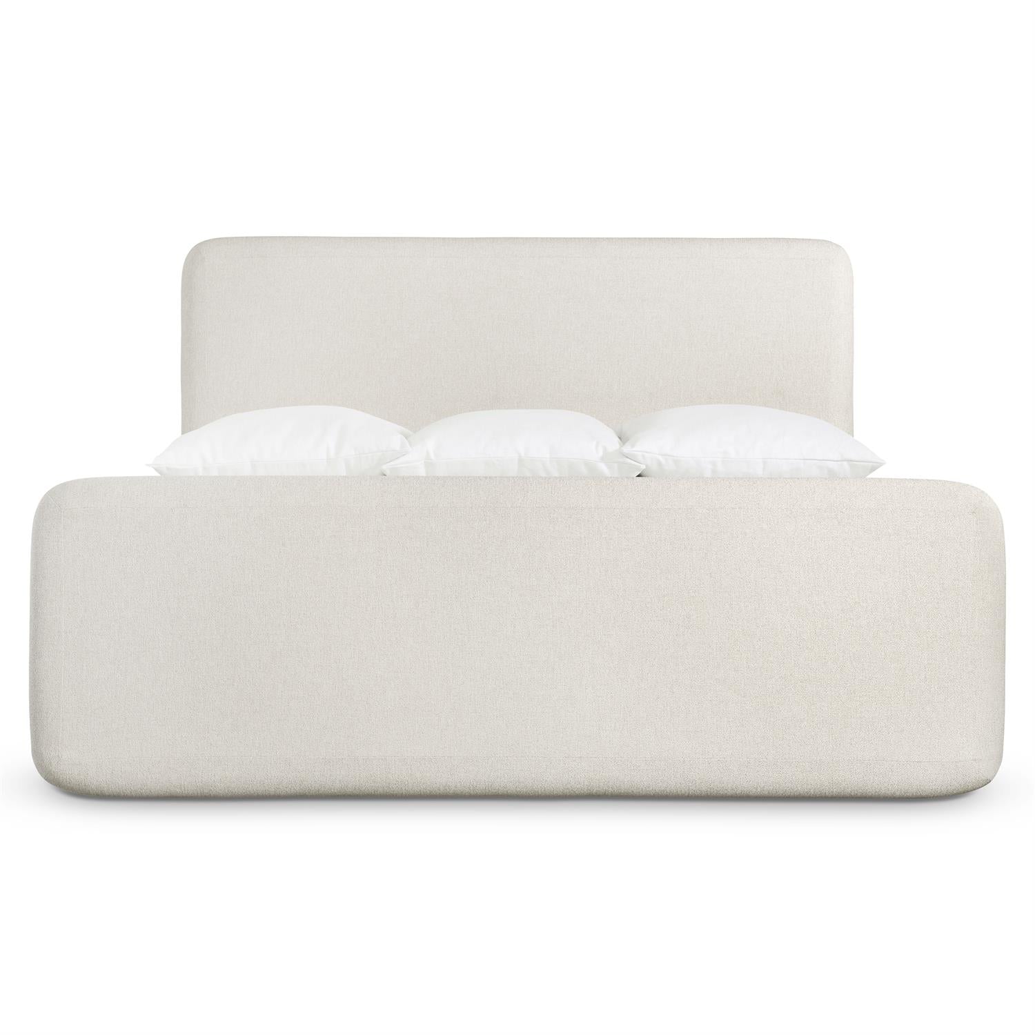Bernhardt Furniture Antibes Panel Bed in Pewter