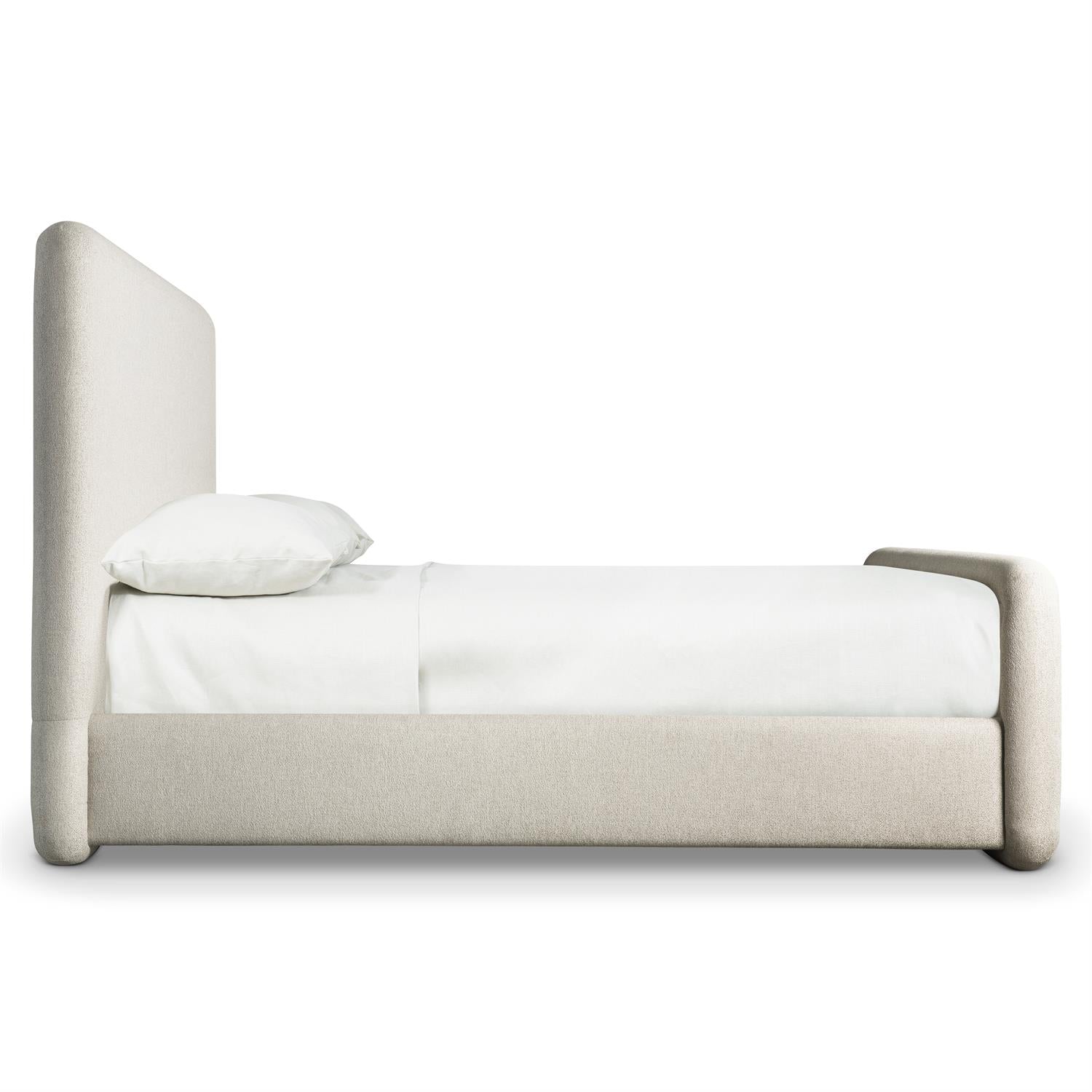 Bernhardt Furniture Antibes Panel Bed in Pewter