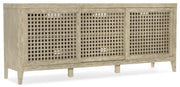 Hooker Furniture Ciao Bella Entertainment Console in Light Brown