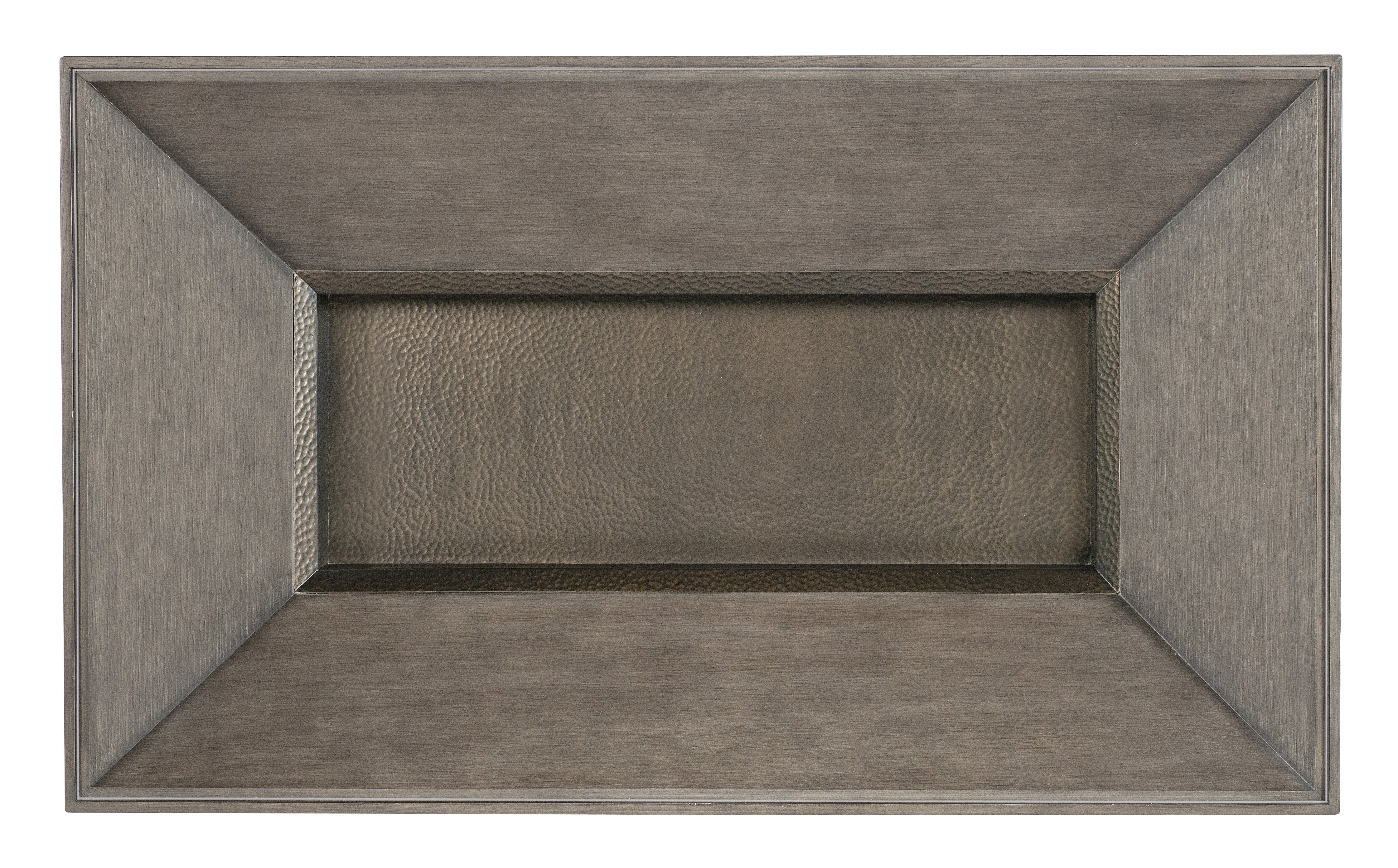 Hooker Furniture Commerce & Market Travelers Cocktail Table in Dark Wood