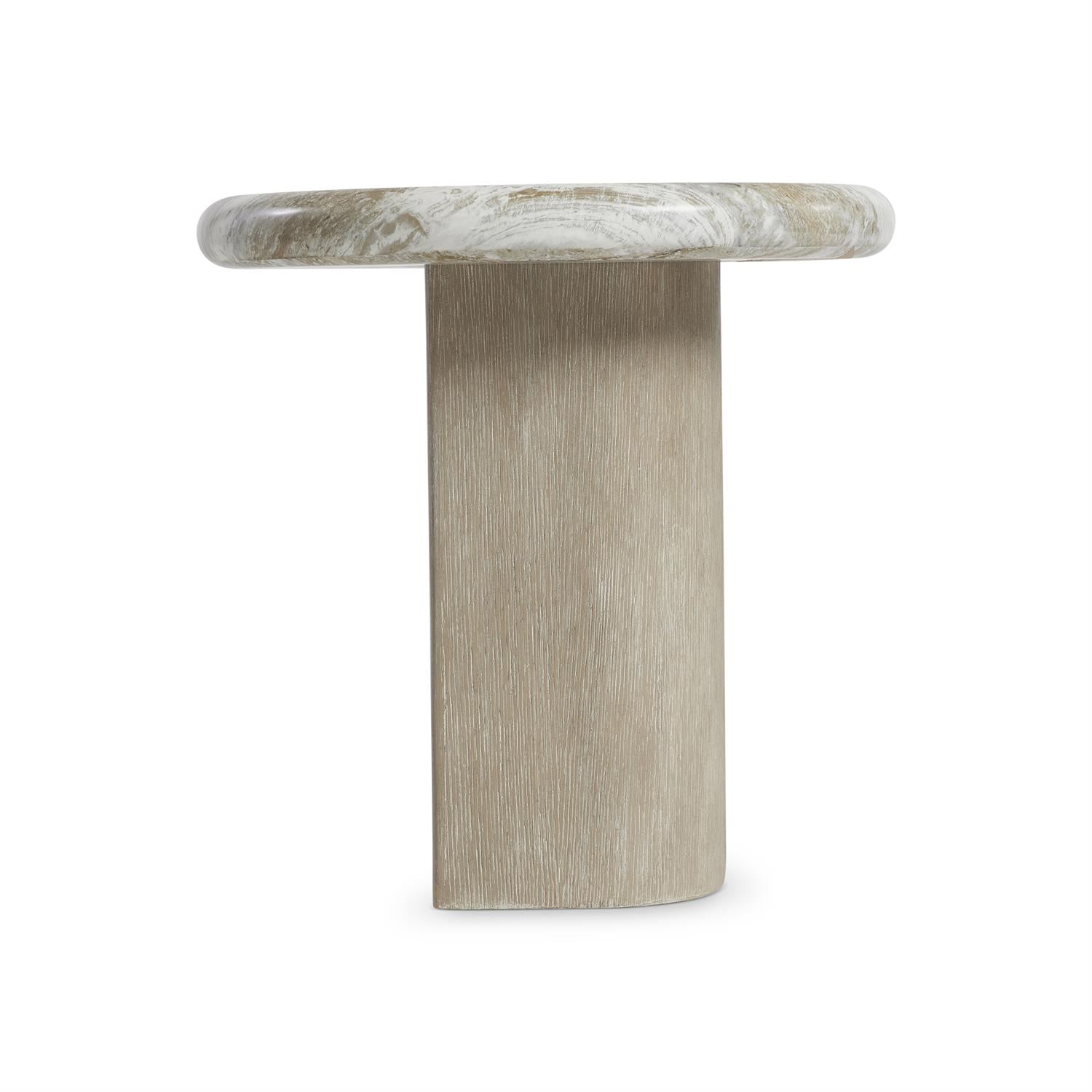 Bernhardt Furniture Arcadia Accent Table in Clay