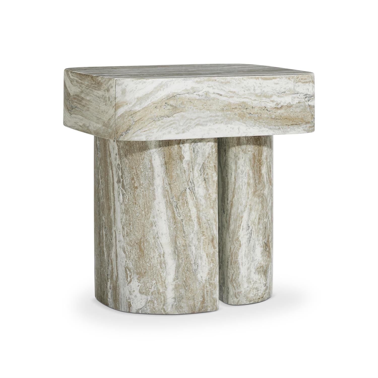 Bernhardt Furniture Arcadia Stylish Nightstand in Clay