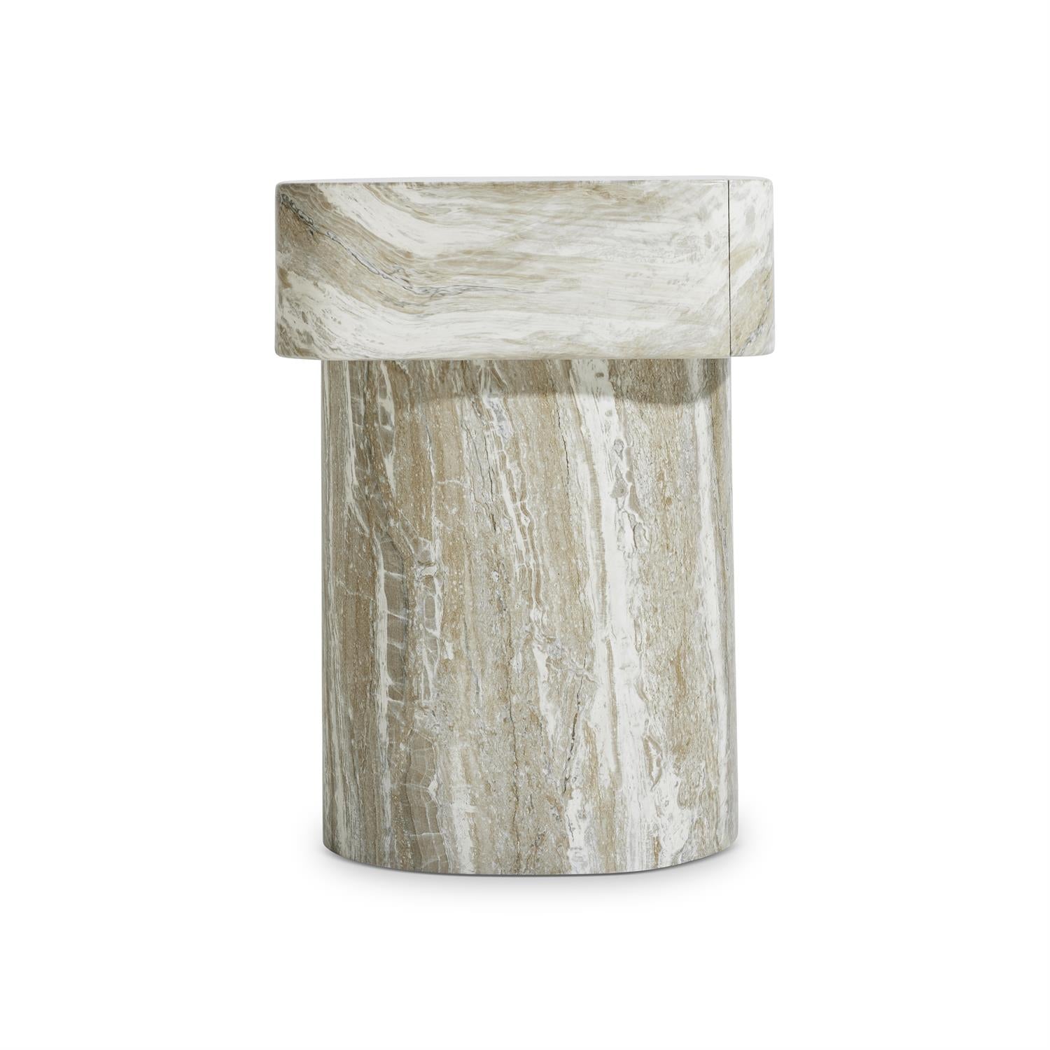 Bernhardt Furniture Arcadia Stylish Nightstand in Clay