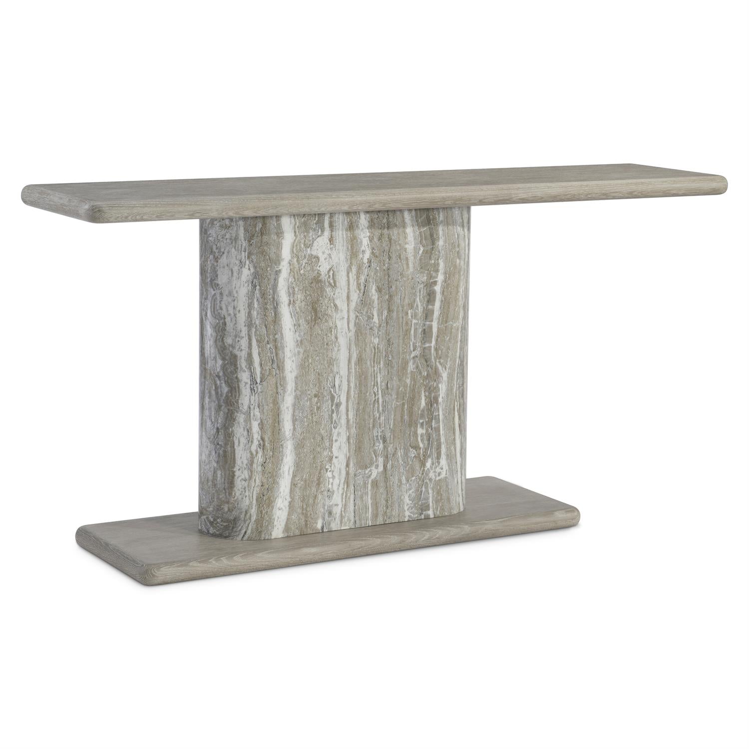 Bernhardt Furniture Arcadia Console Table in Clay
