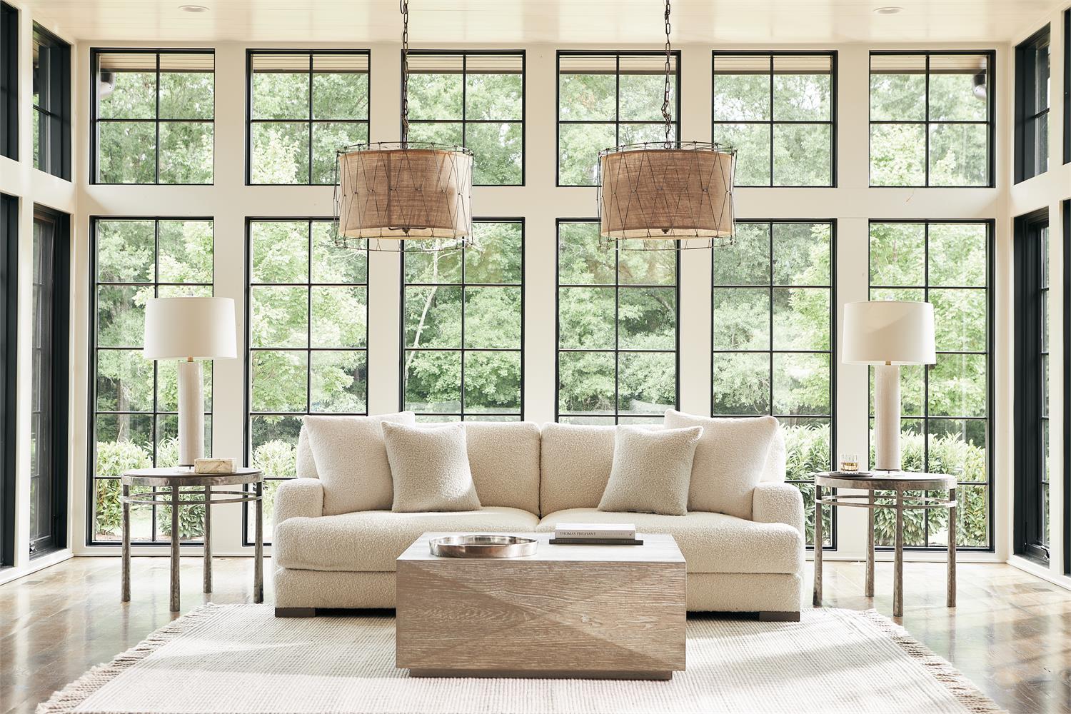 Bernhardt Furniture Aventura Cocktail Table in Marcona