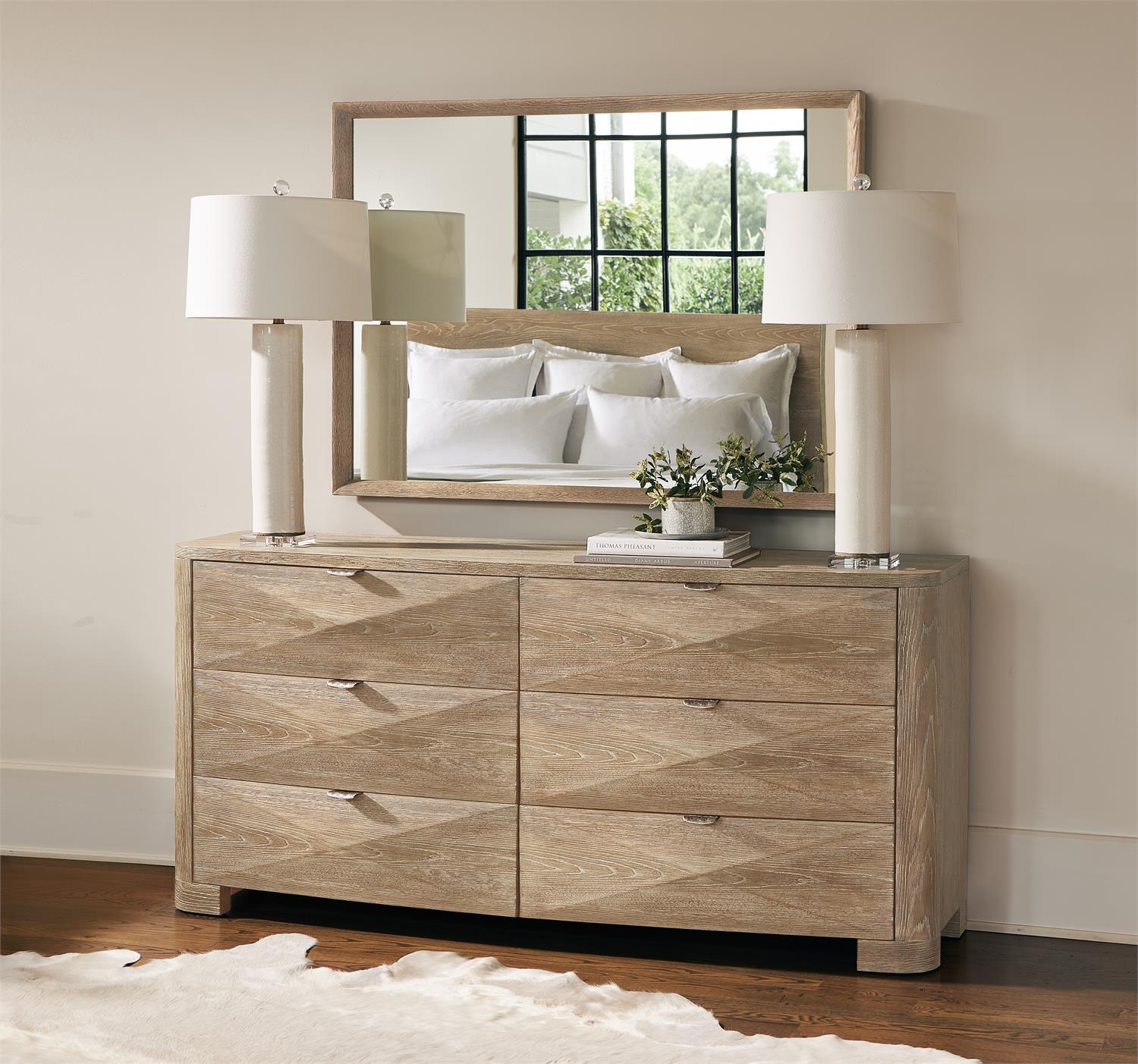 Bernhardt Furniture Aventura 6 Drawer Dresser in Marcona