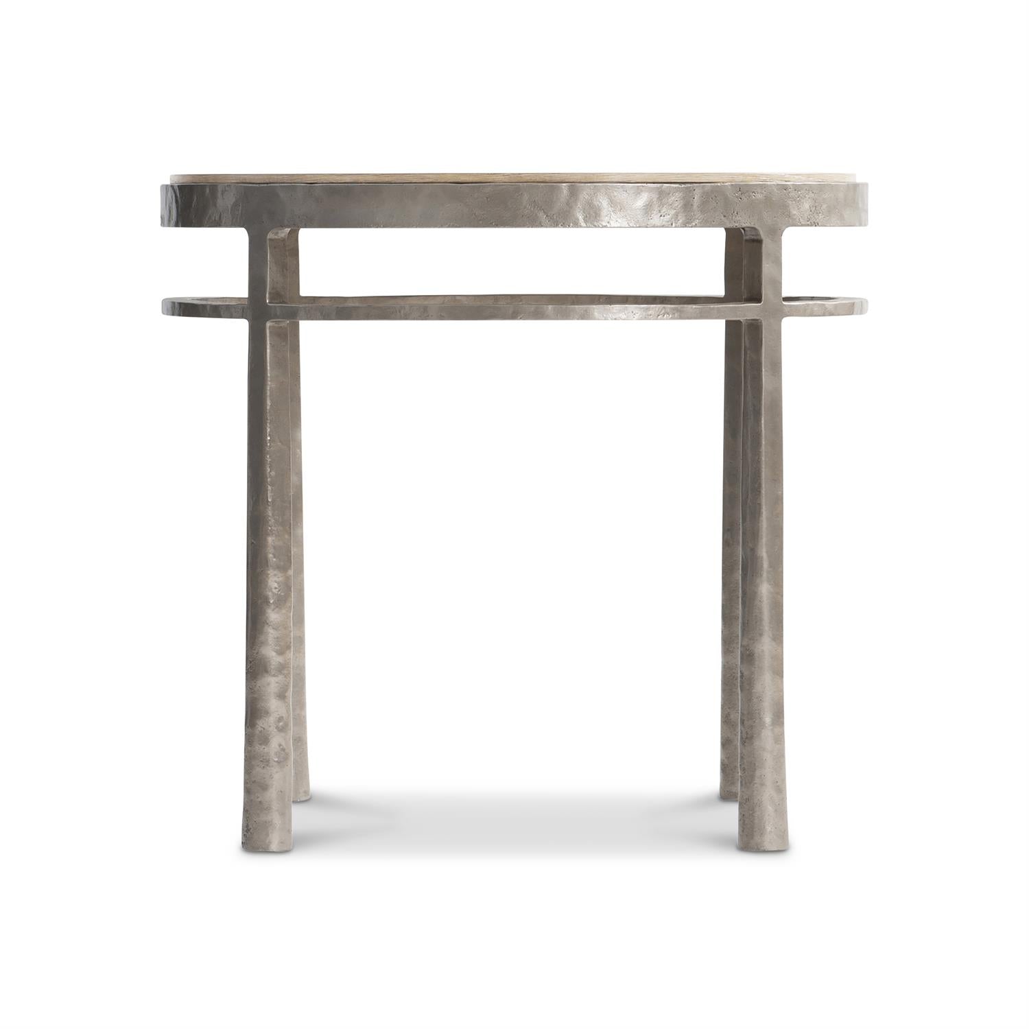 Bernhardt Furniture Aventura Round Side Table in Marcona