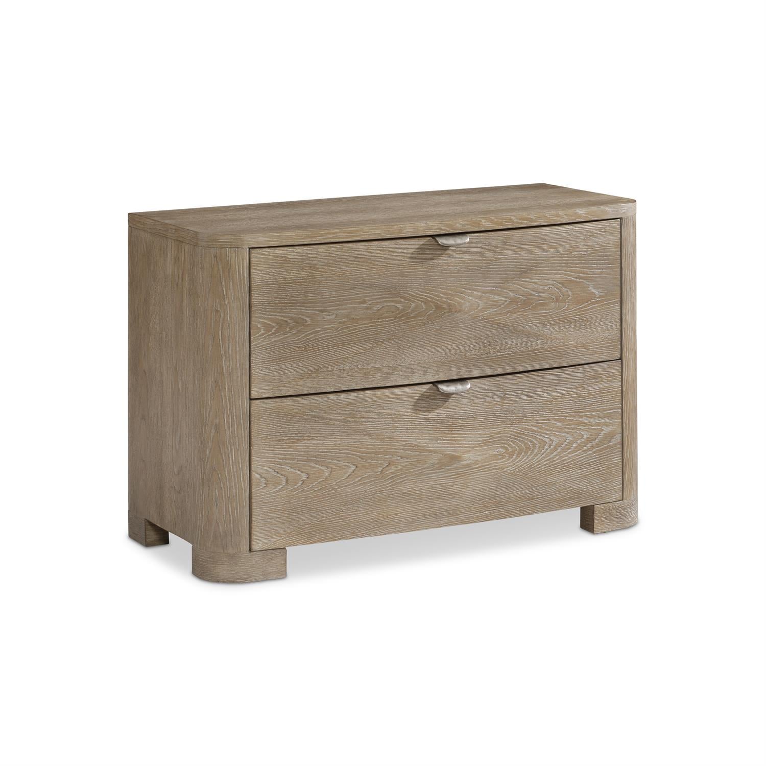 Bernhardt Furniture Aventura Bedside Table in Marcona