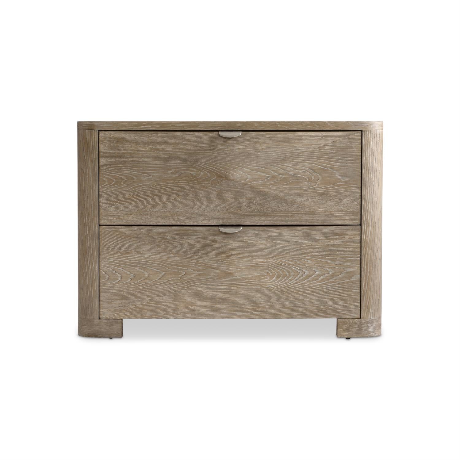 Bernhardt Furniture Aventura Bedside Table in Marcona