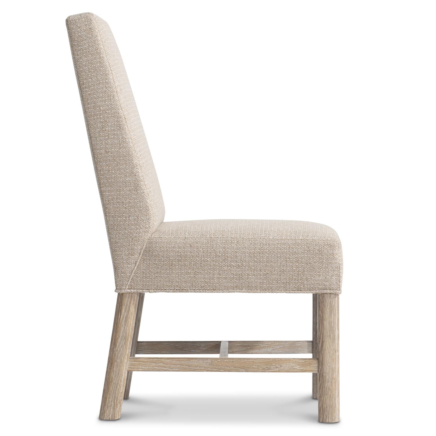 Bernhardt Furniture Aventura Upholstered Side Chair in Marcona