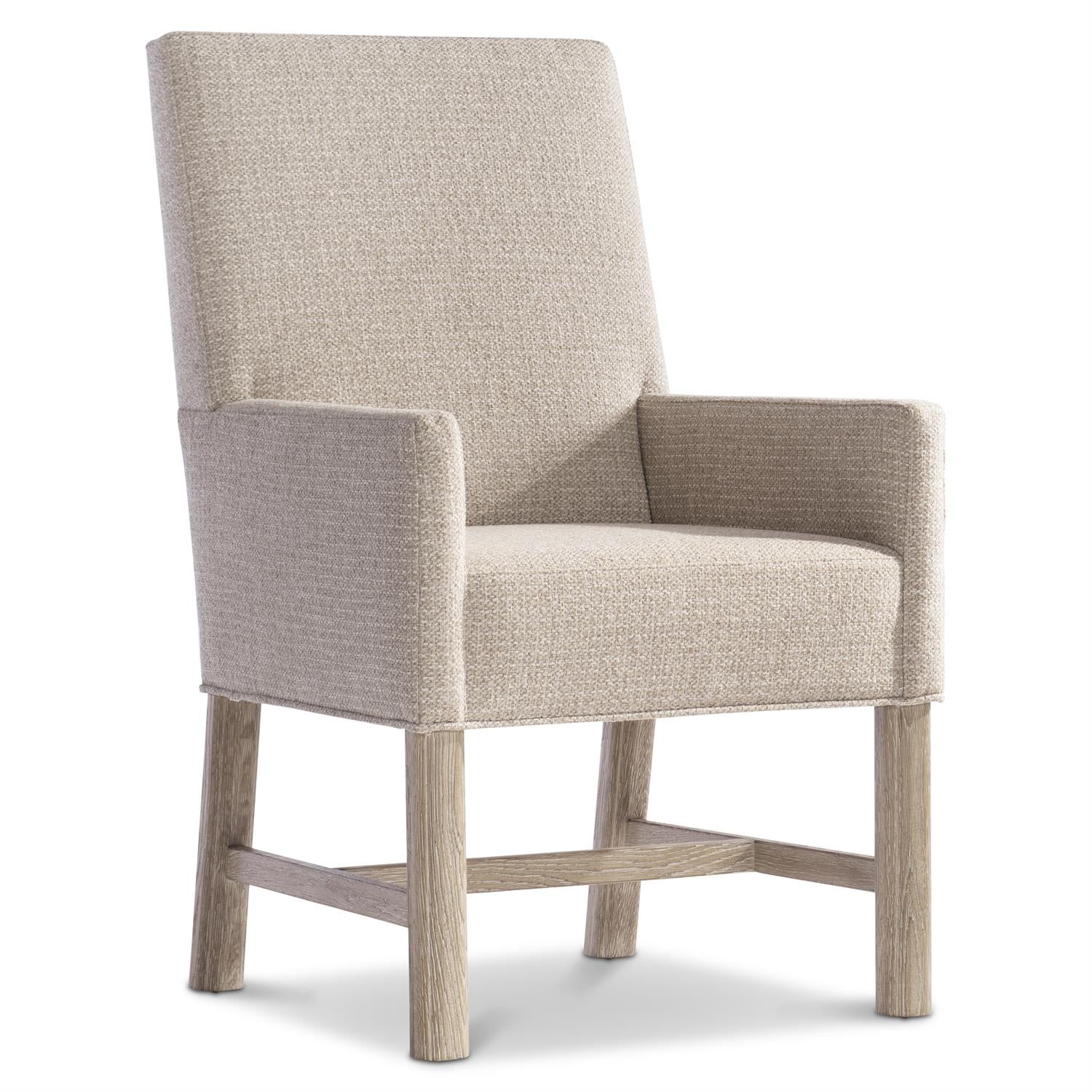 Bernhardt Furniture Aventura Upholstered Arm Chair in Marcona