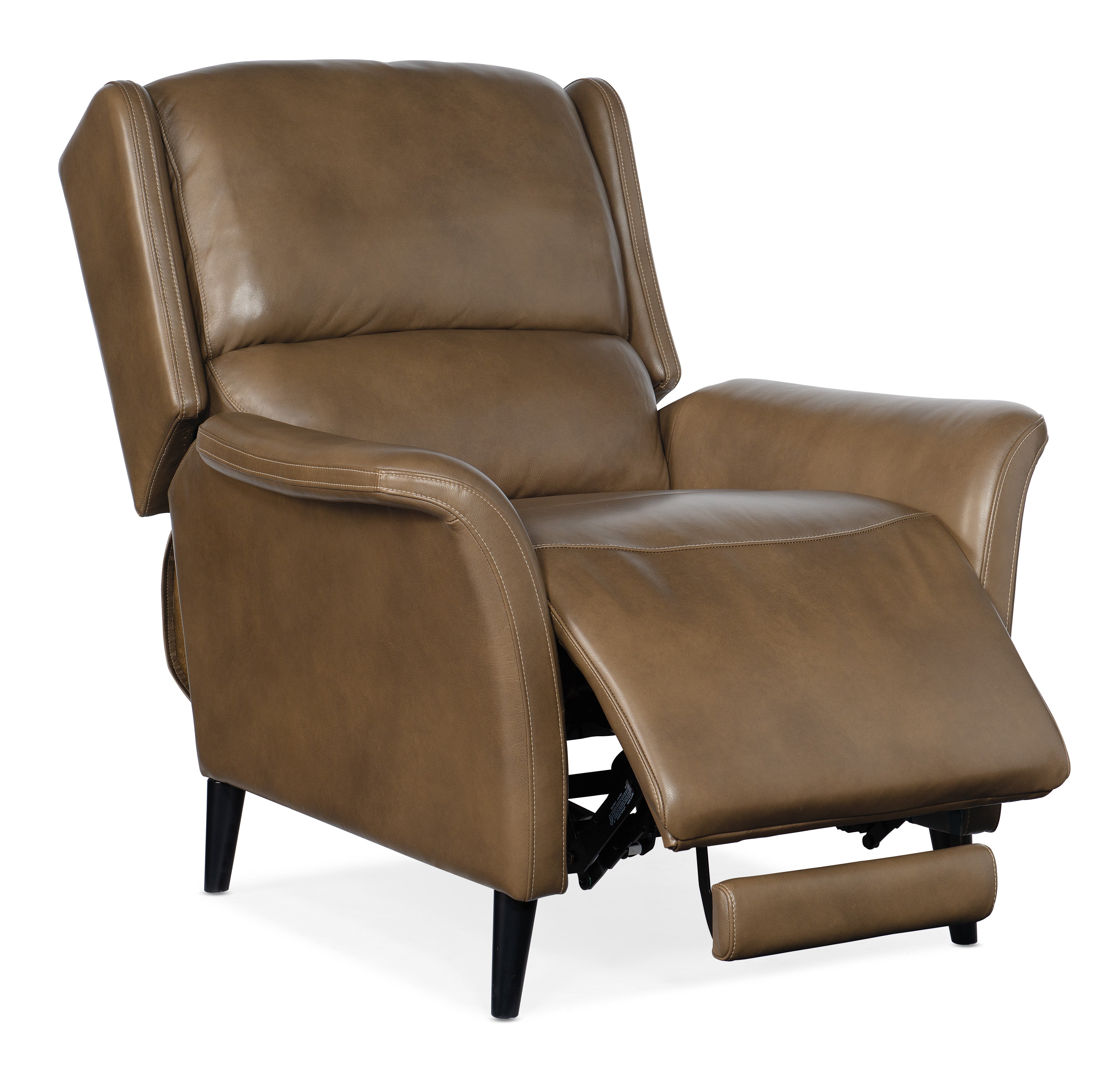 Hooker Furniture Deacon Power Recliner with Power Headrest in Dark Brown