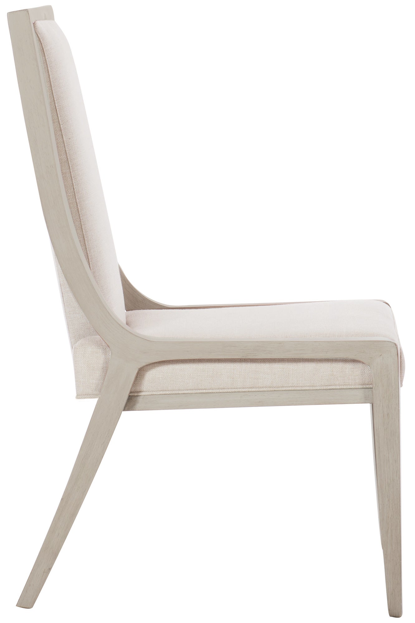 Bernhardt Furniture Axiom Side Chair in Linear Grey