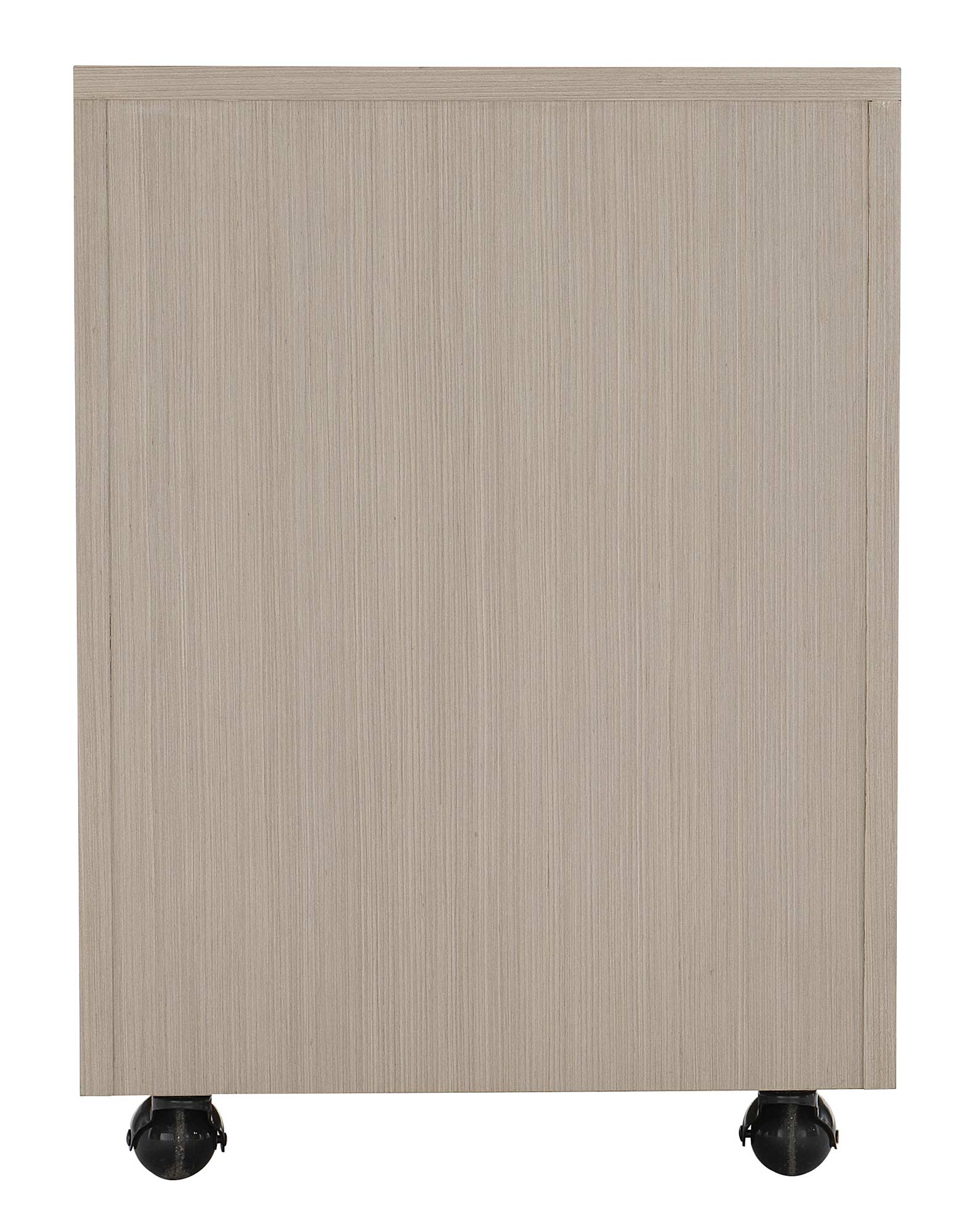 Bernhardt Furniture Axiom Two Drawer File Cabinet in Linear Grey
