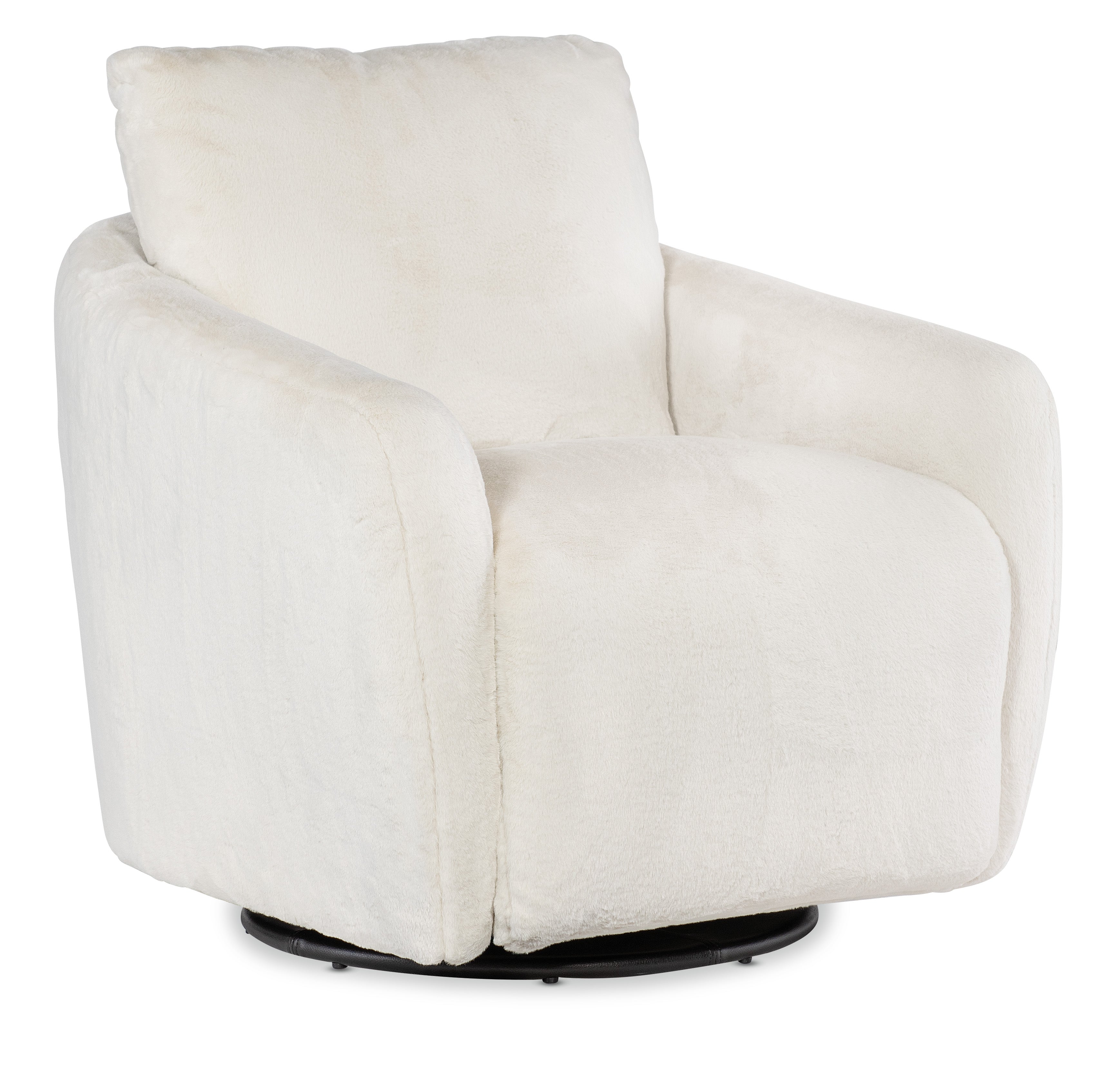 Hooker Furniture Bonnie Swivel Chair with Power Footrest in Beige