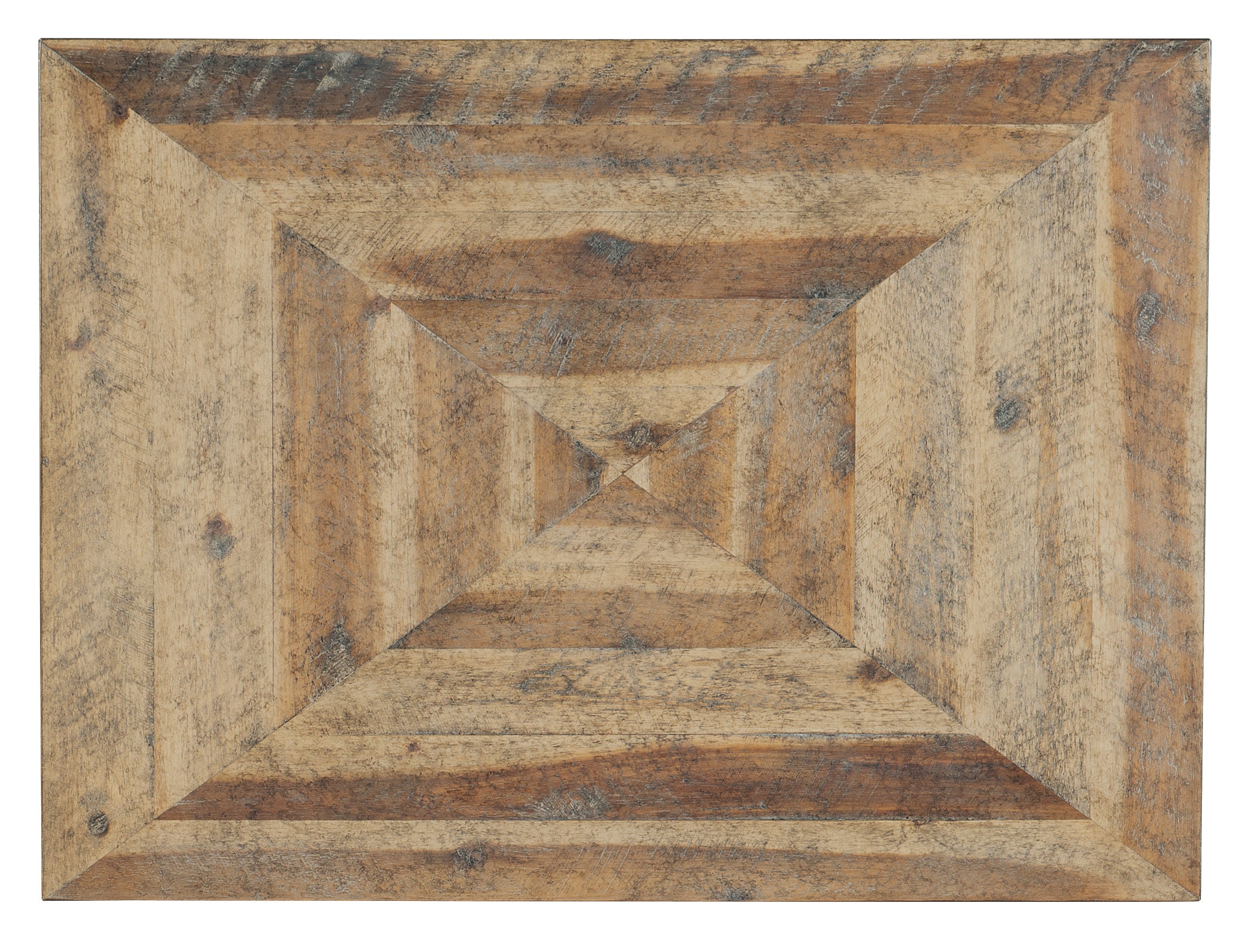 Hooker Furniture St. Armand Rectangular End Table in Light Wood