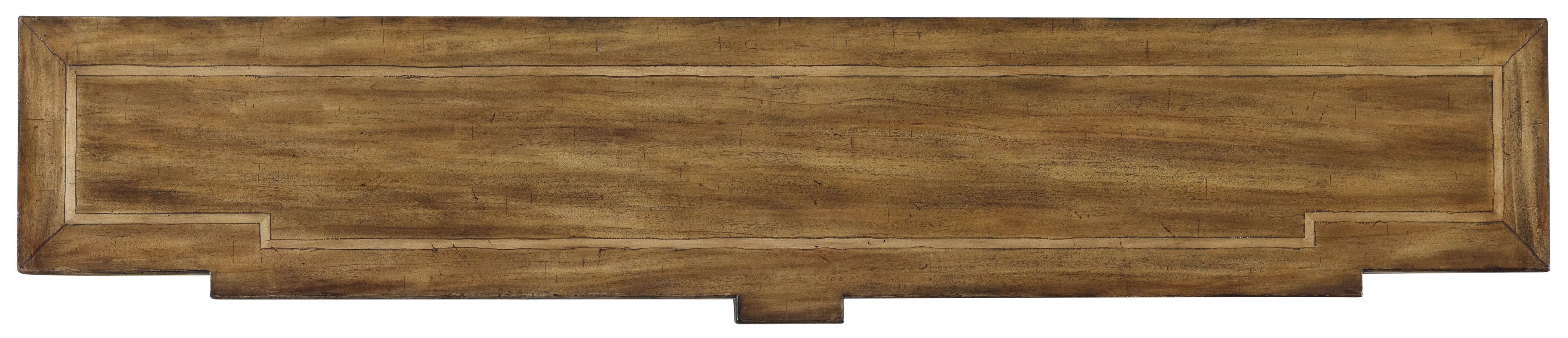 Hooker Furniture Sanctuary Thin Console-Amber Sands in Medium Brown
