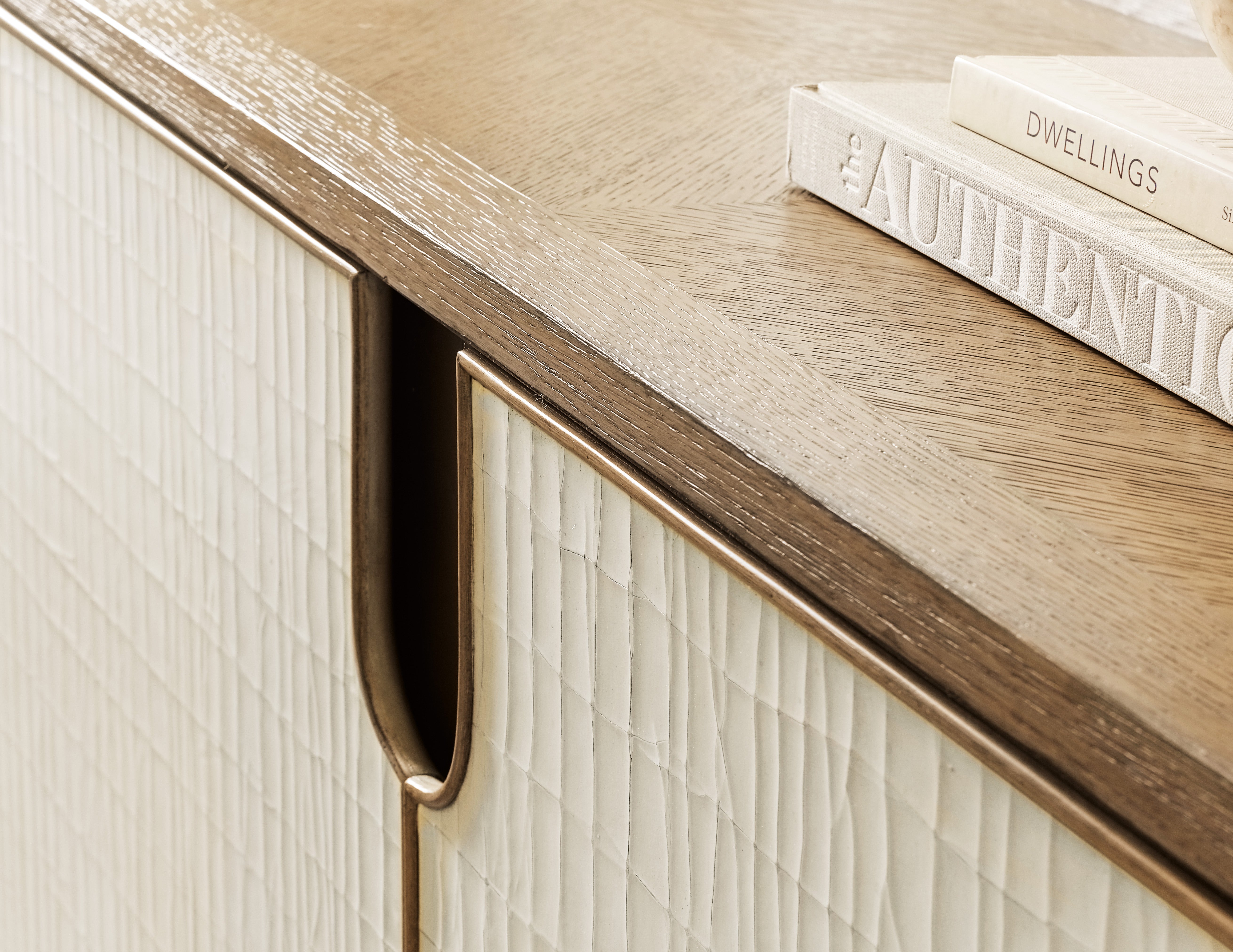 Hooker Furniture Melange Arbor Credenza in Medium Wood