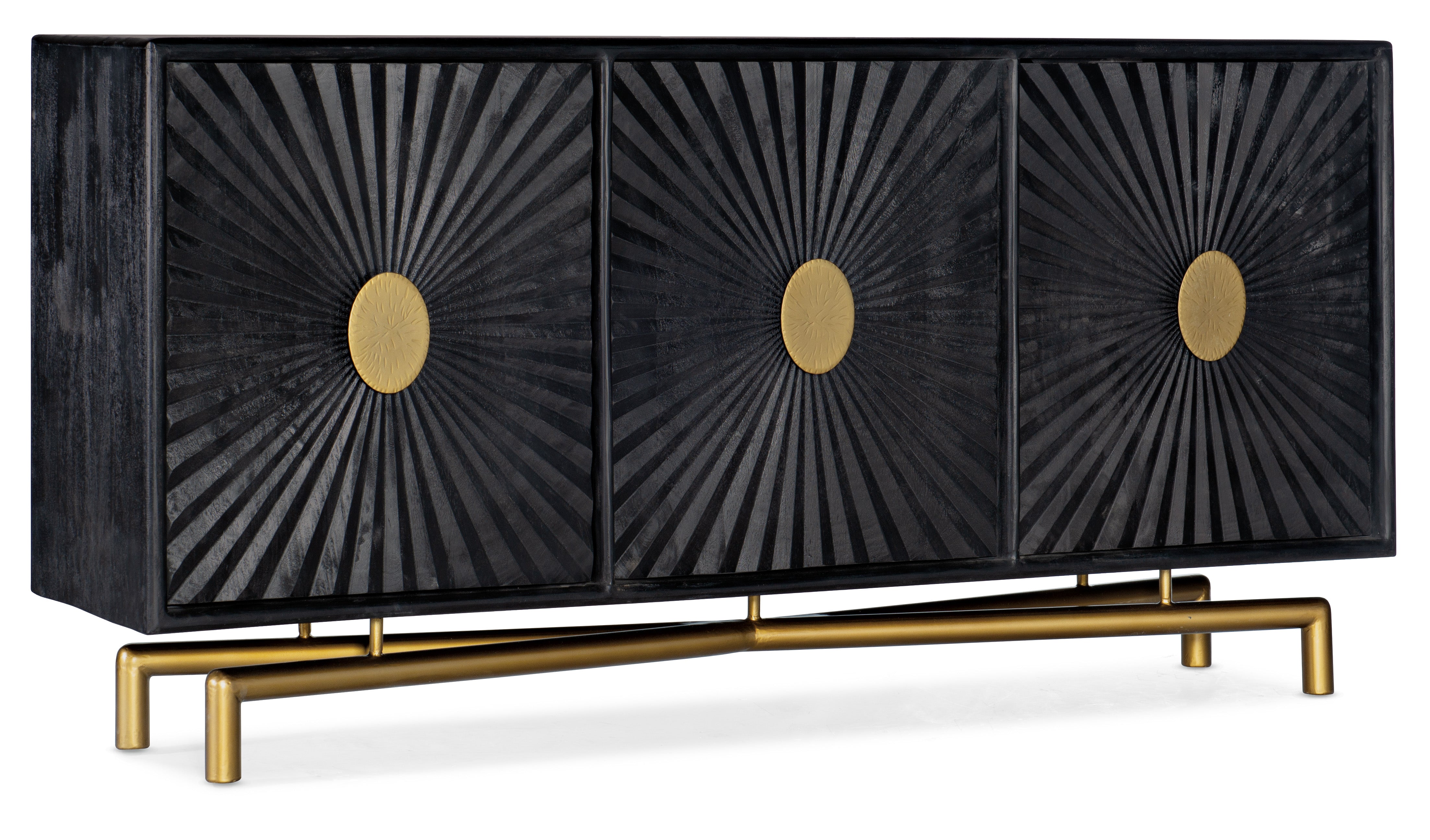 Hooker Furniture 69in Entertainment Console in Black