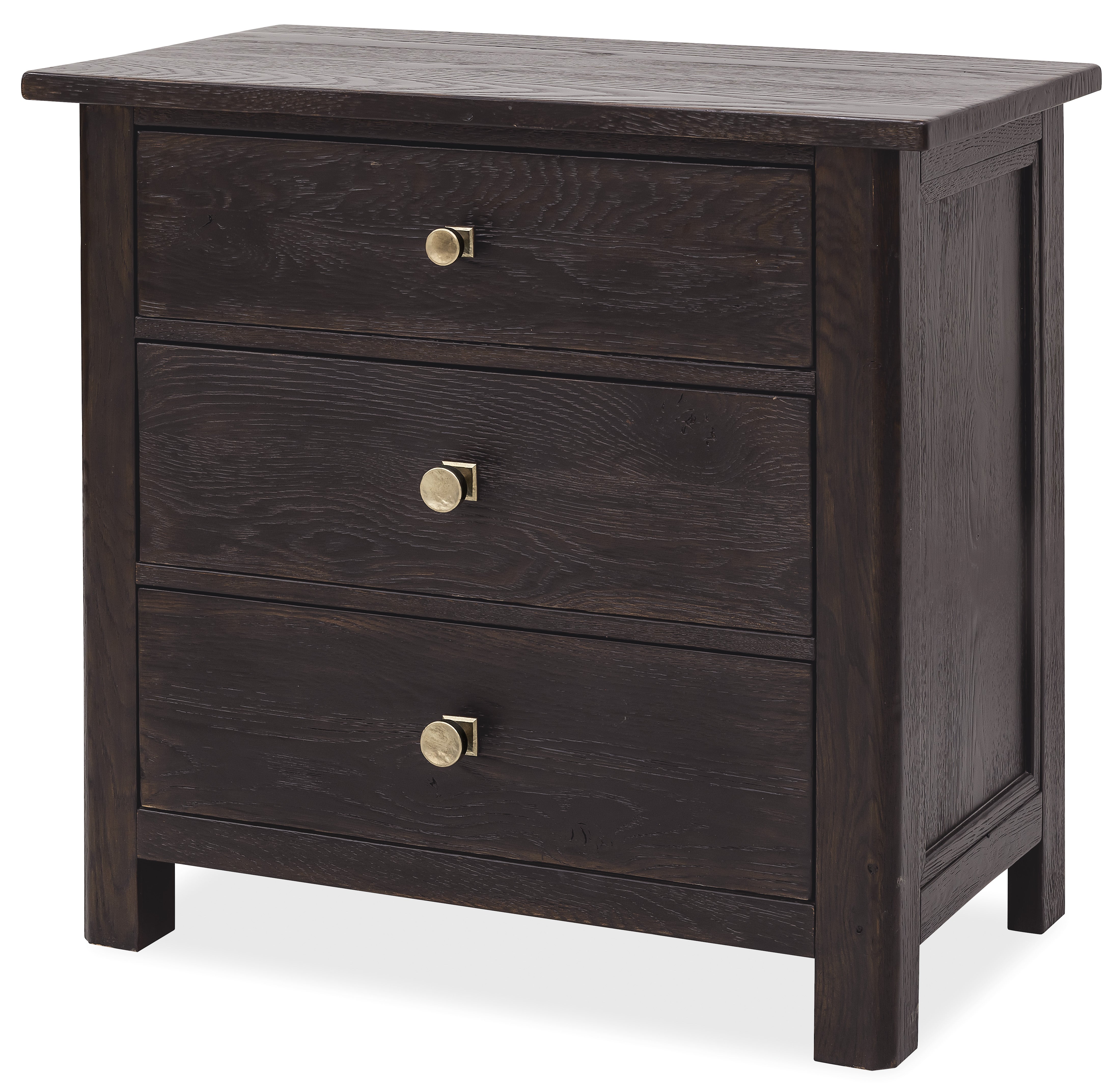 Hooker Furniture Driftwood Three-Drawer Nightstand