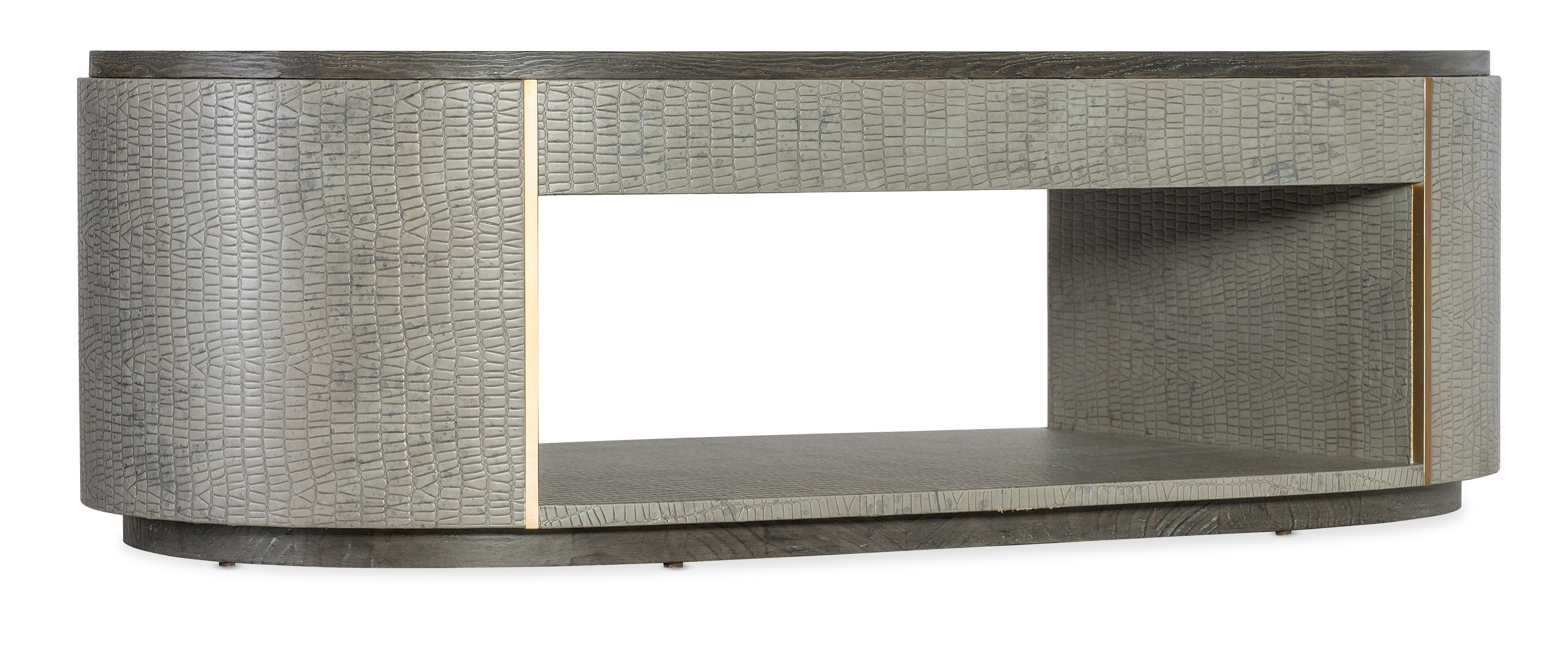 Hooker Furniture Melange Dylian Coffee Table in Grays