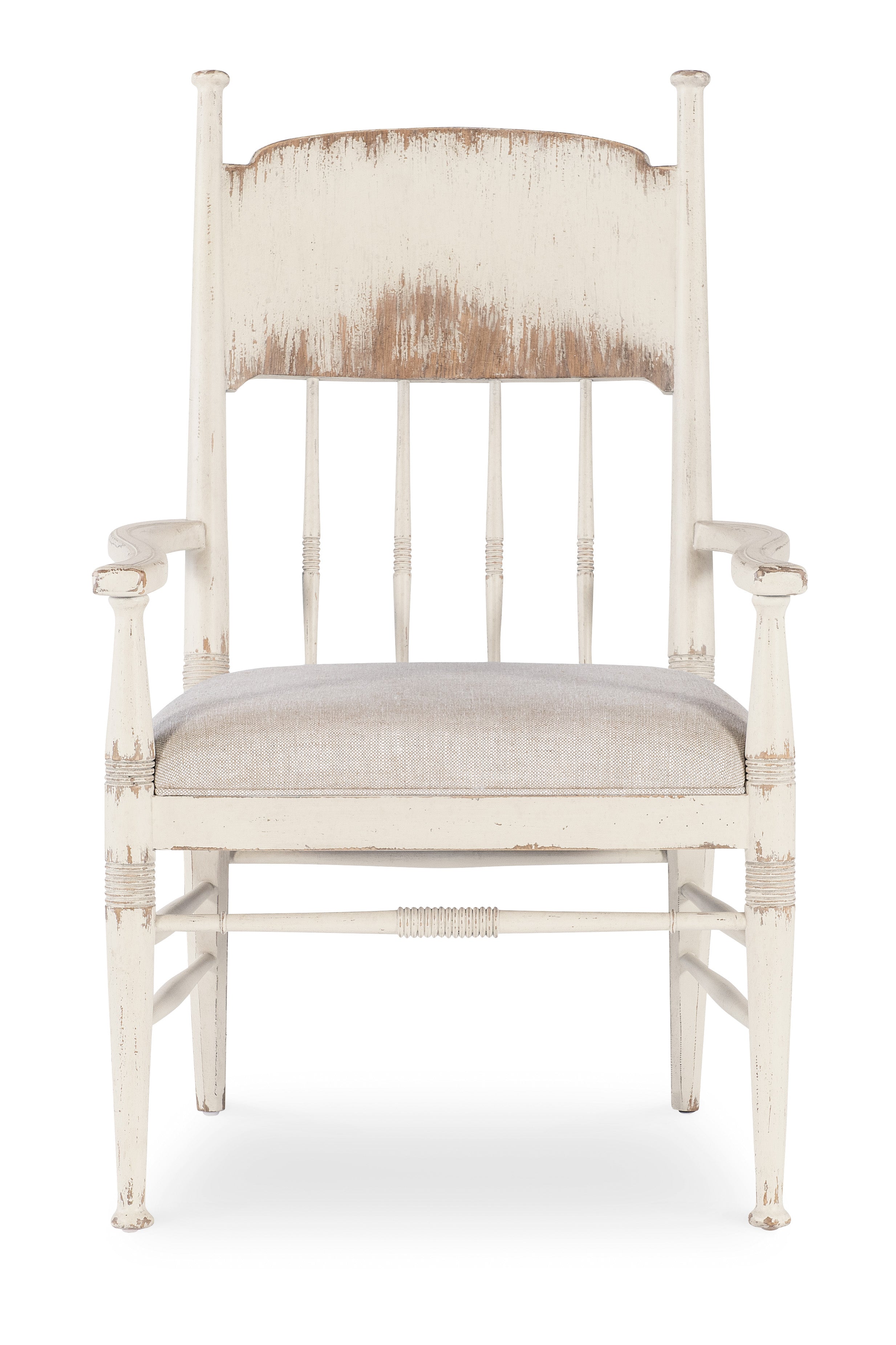Hooker Furniture Americana Upholstered Seat Arm Chair