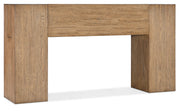 Hooker Furniture Commerce & Market Console in Light Brown