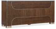 Hooker Furniture Melange Contours Credenza in Dark Wood