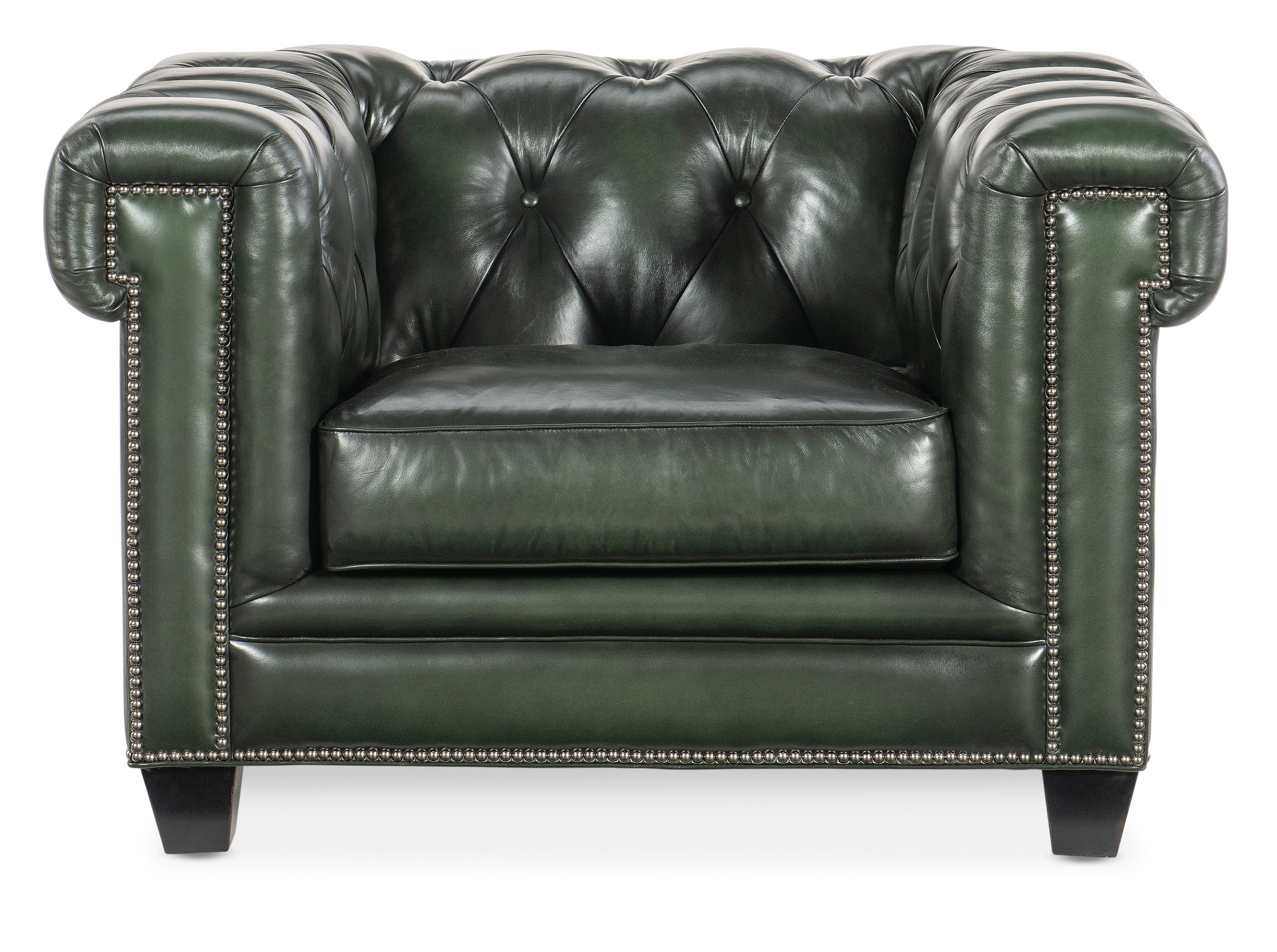 Hooker Furniture Charleston Tufted Chair in Black