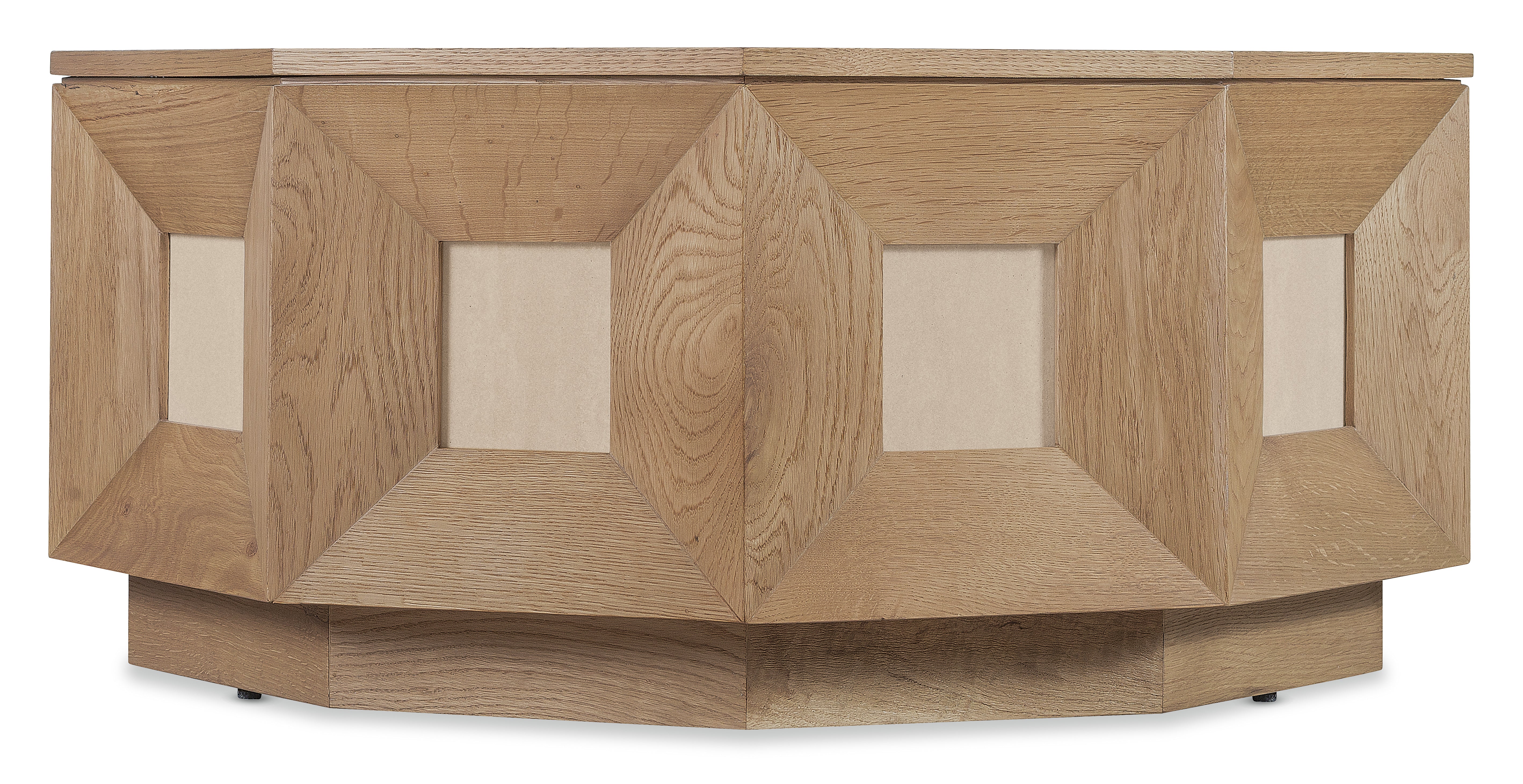 Hooker Furniture Commerce and Market Haven Cocktail Table in Medium Wood