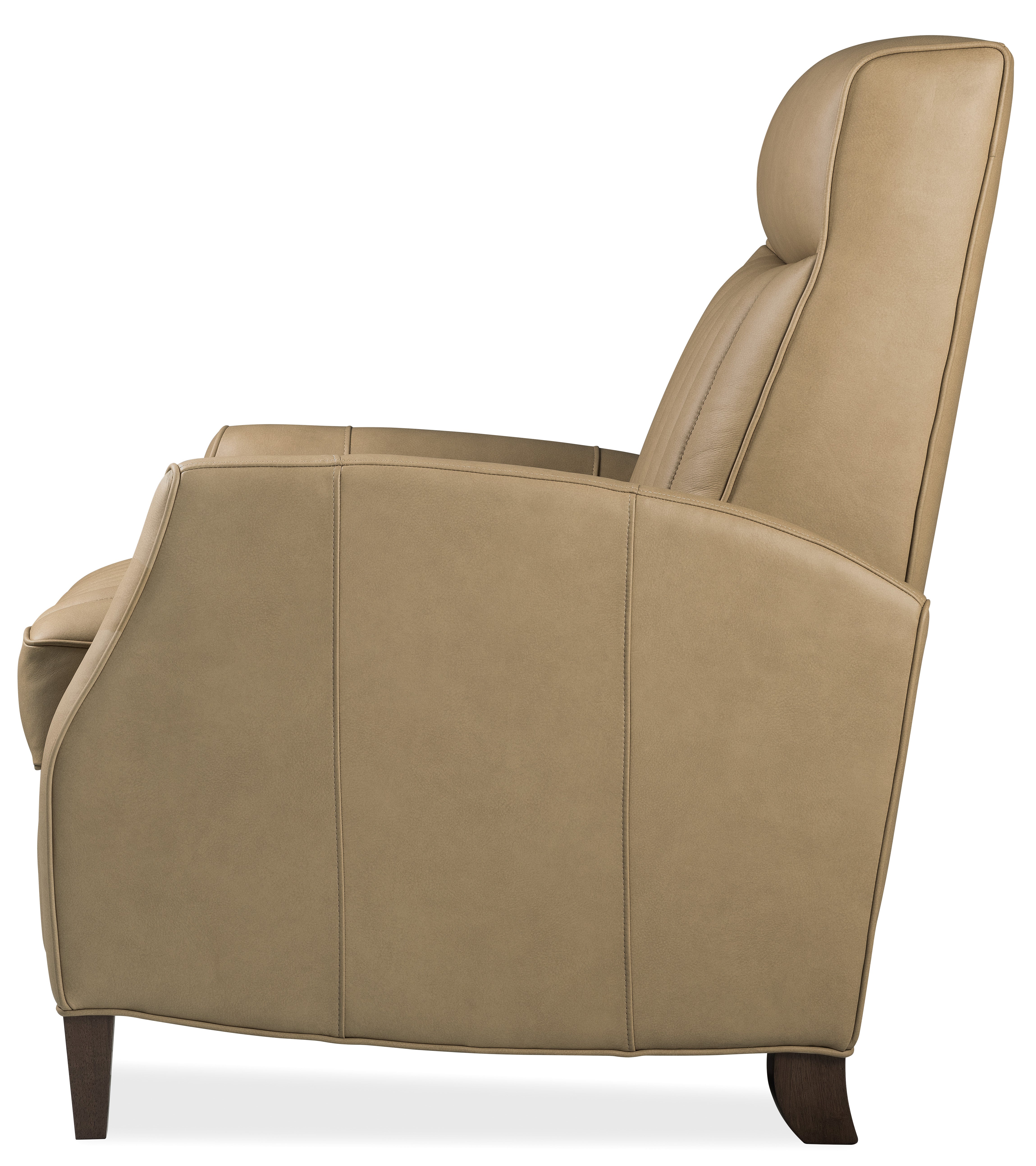 Hooker Furniture Denver Push Back Recliner in Beige