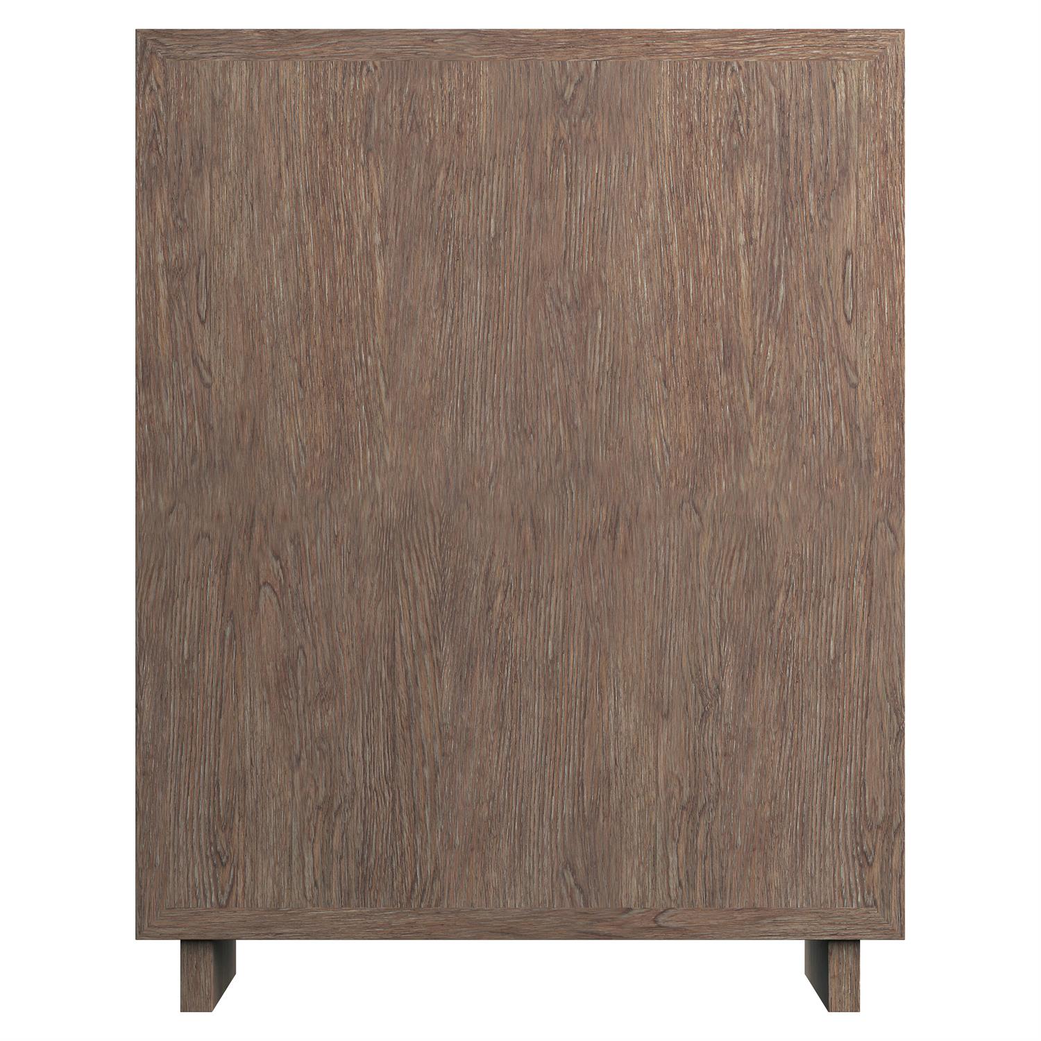 Bernhardt Furniture Casa Paros Tall Drawer Chest in Playa & Bedrock