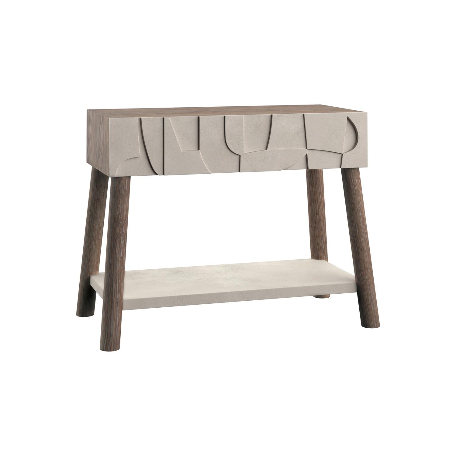 Bernhardt Furniture Casa Paros Open Nightstand in Bedrock