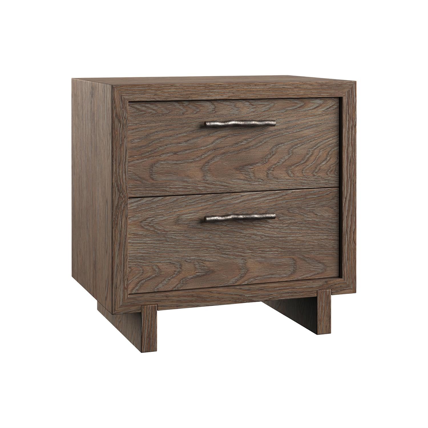 Bernhardt Furniture Casa Paros Two Drawer Nightstand in Playa